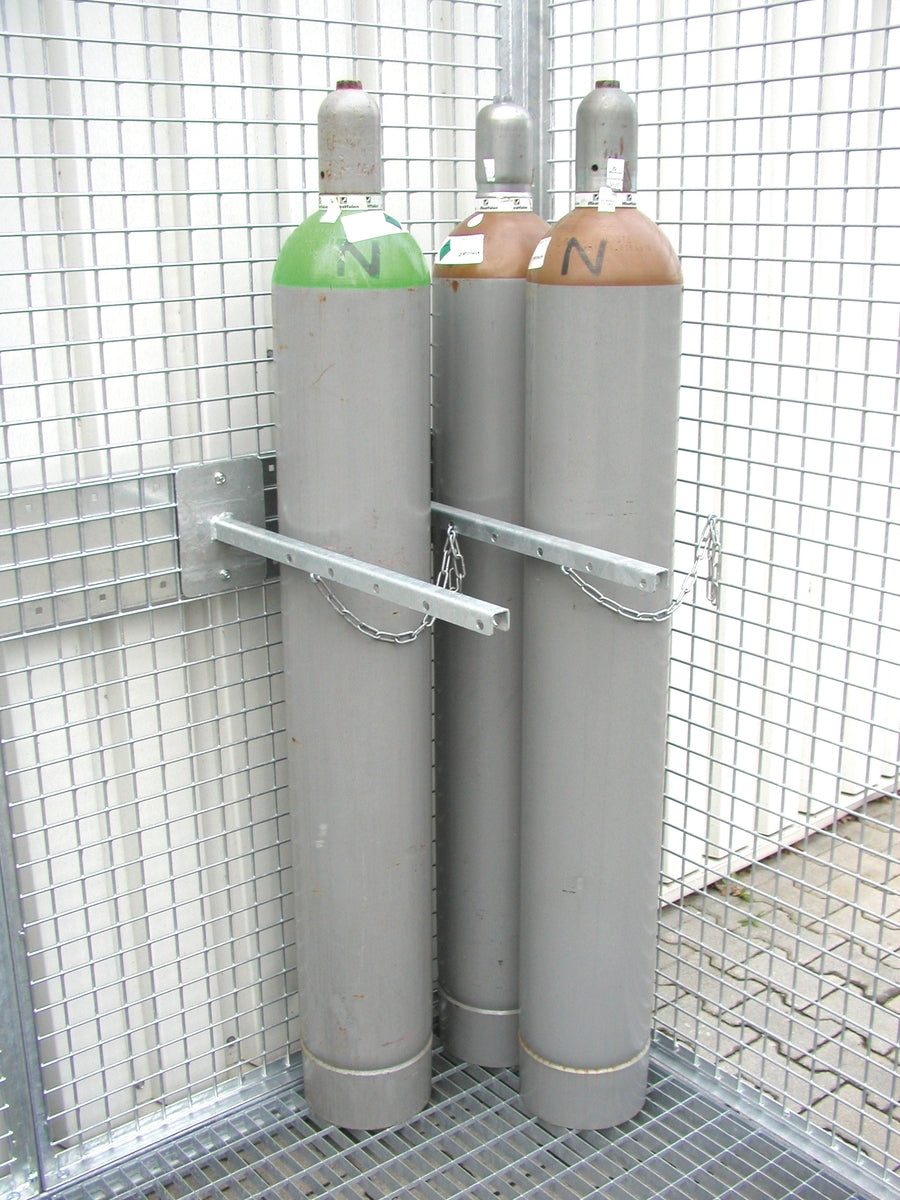 Zubehör - Flaschenhalterung für Gasflaschencontainer GFC