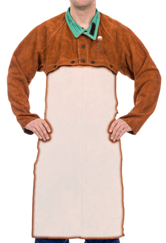 Schulterjacke LB aus Leder - ISO 11611