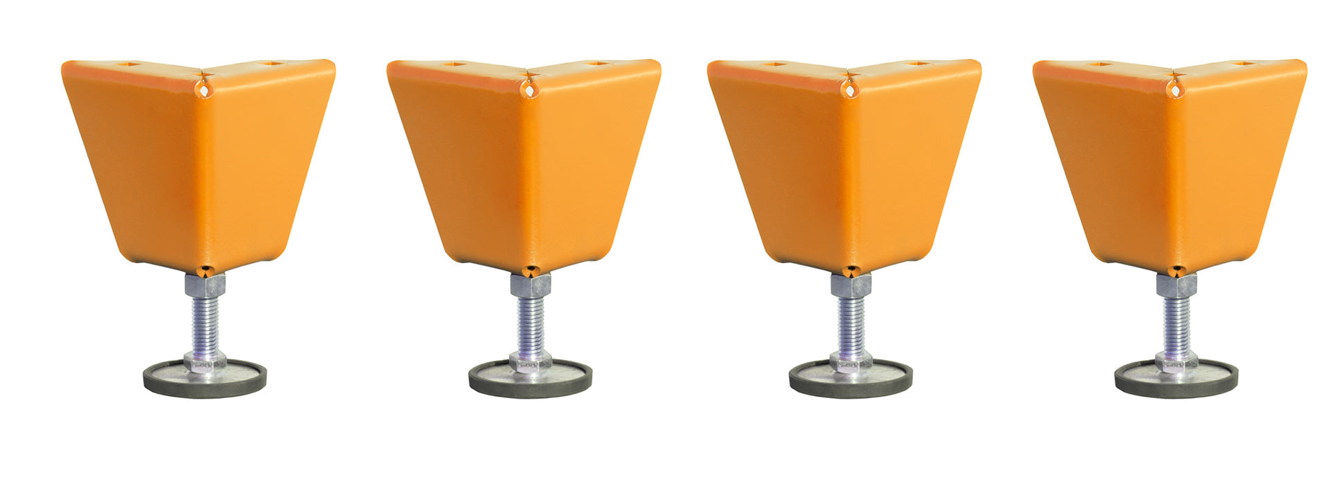 höhenverstellbare Füße für Gefahrstoff-Rolladenschrank RSG