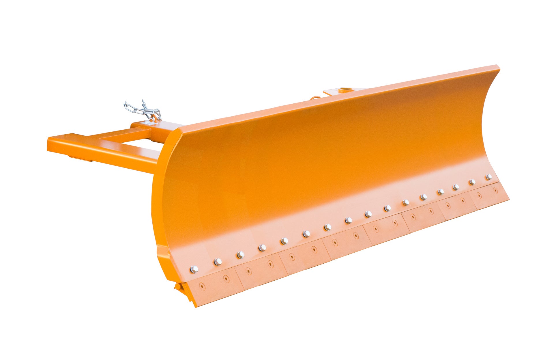 Schneeschieber Typ SCH-F-240 gelborange mit Federschürfkante