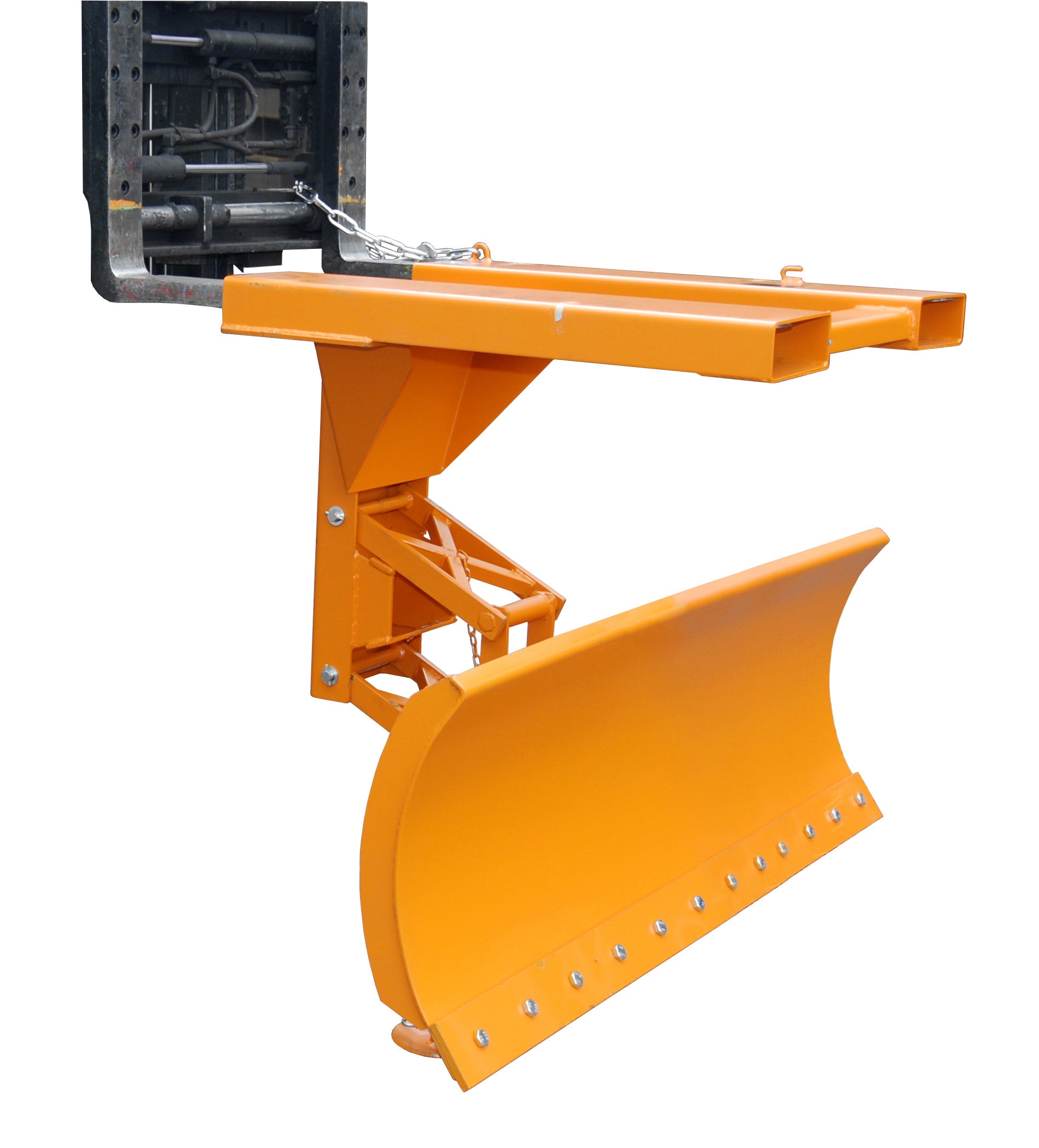 Schneepflug Typ SCH-P gelborange mit Stahlleiste
