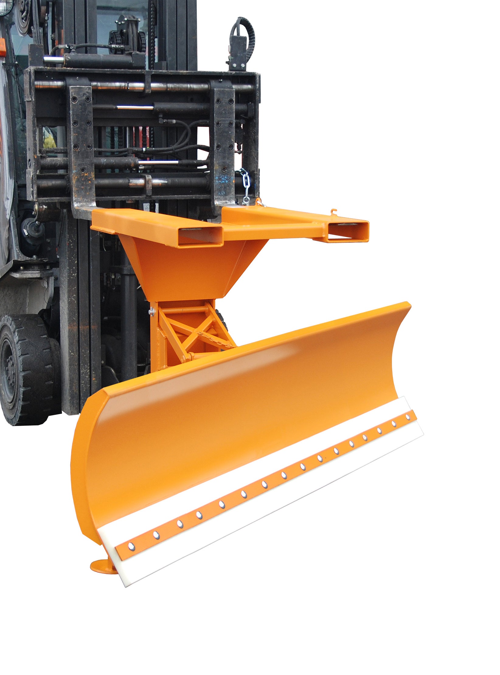 Detailbild Schneepflug Typ SCH-P gelborange