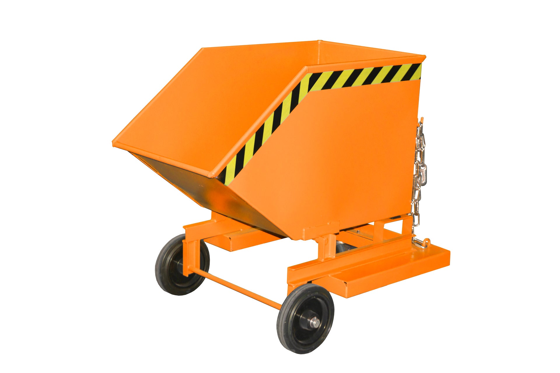 Front-Seitenansicht Kastenwagen KW-ET 250 gelborange