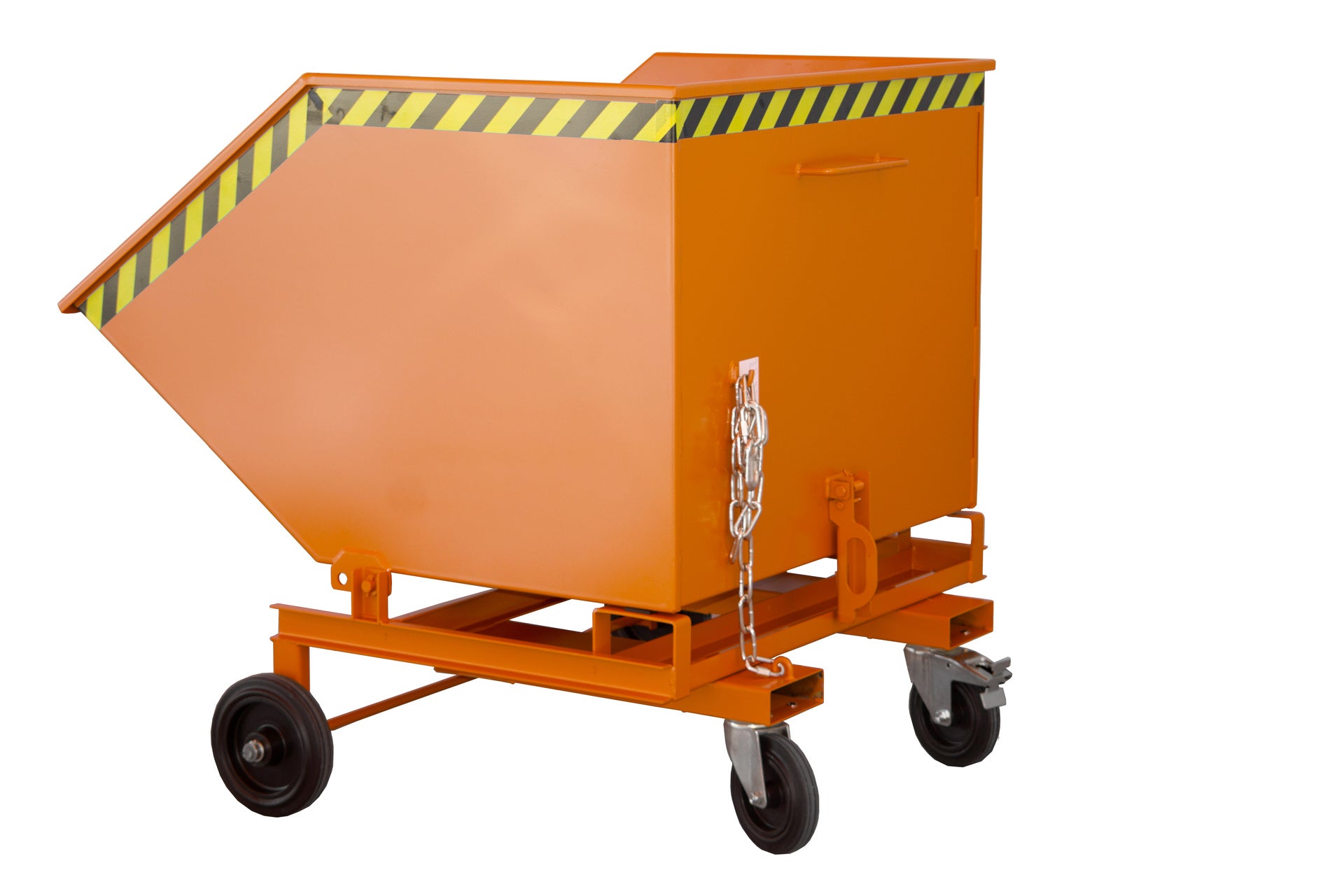 Front-Seitenansicht Kastenwagen KW-ET 1000 gelborange