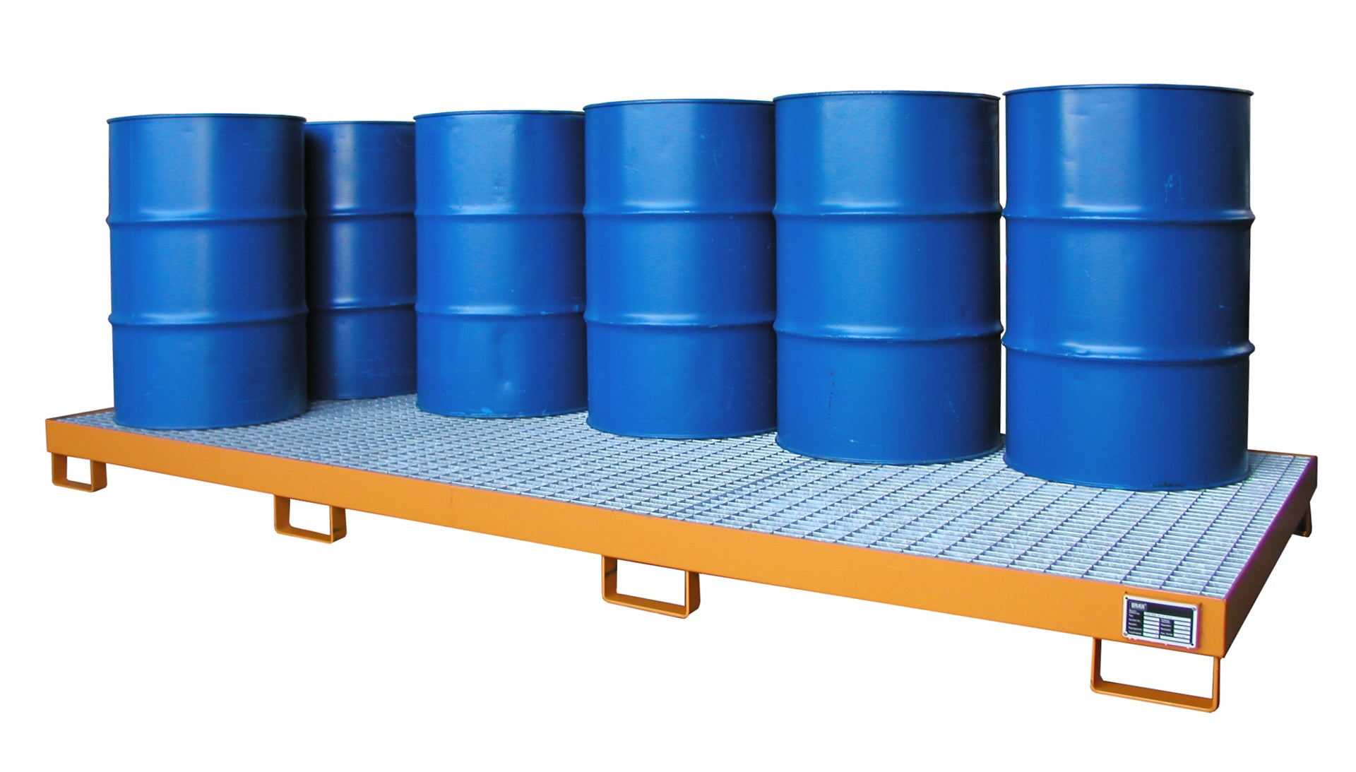 Bild Anwendung Auffangwanne AW-10 gelborange