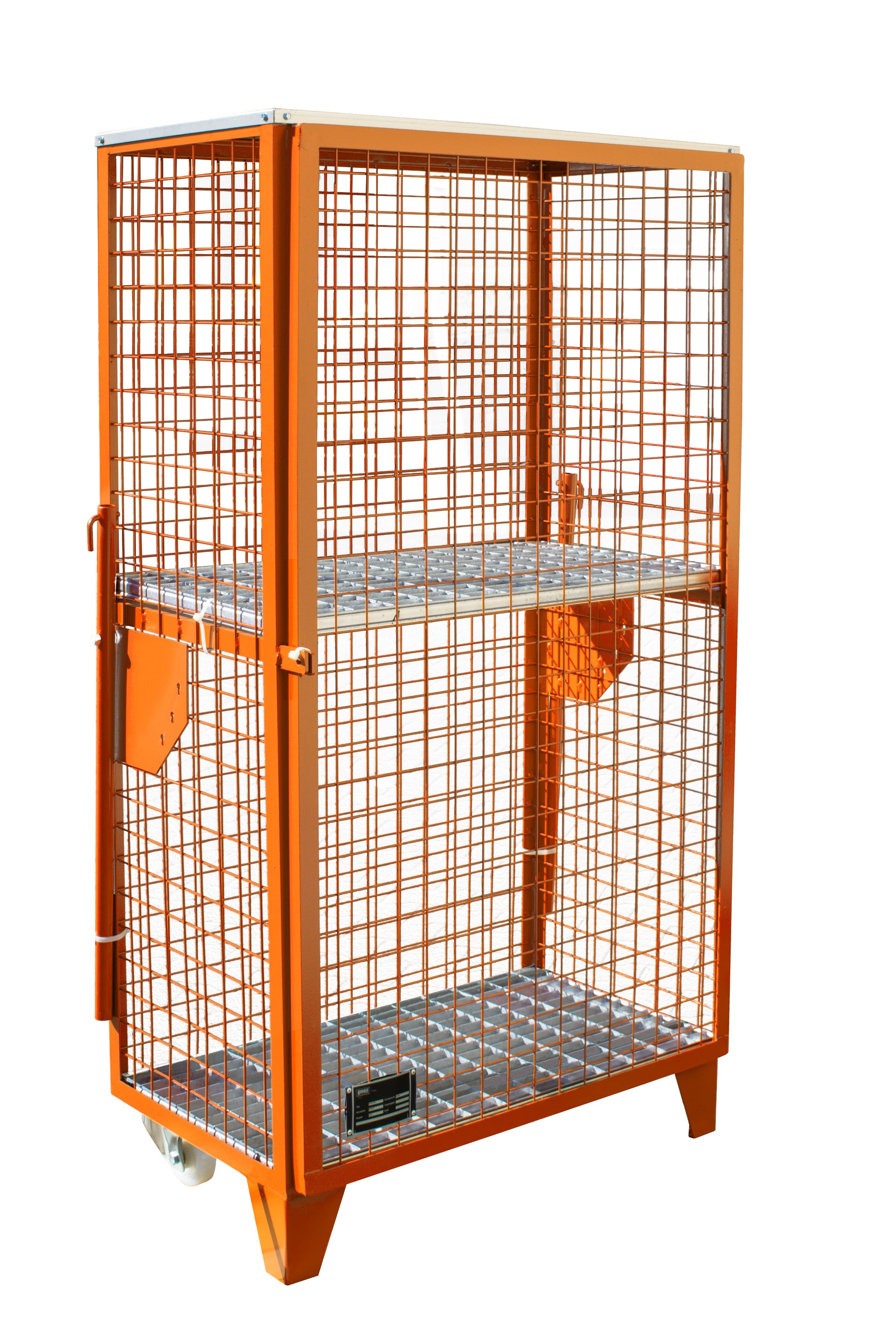 Bild Anwendung Gasflaschen-Depot GFD-R 4 gelborange
