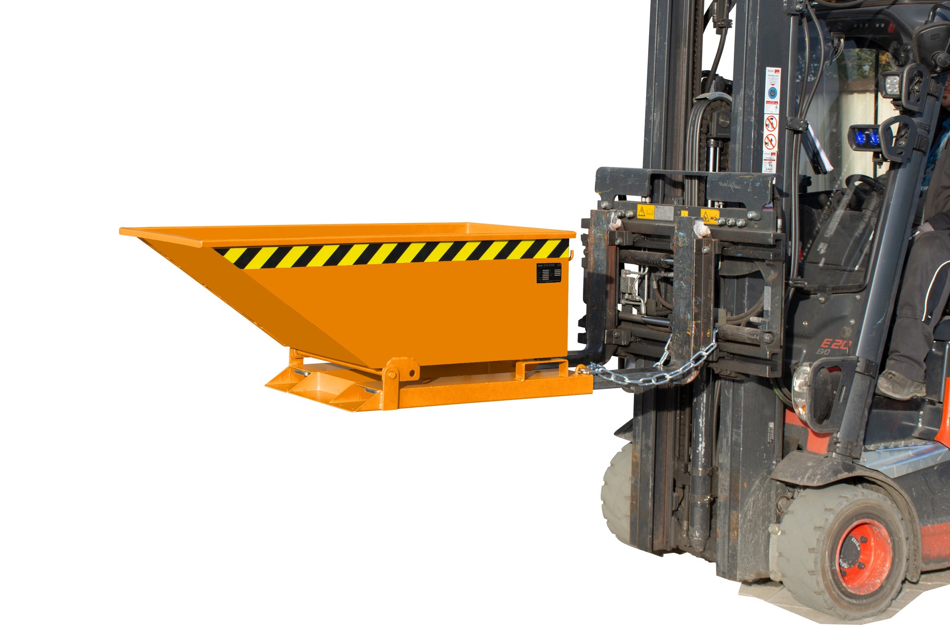 Kippmulde KN 250 gelborange