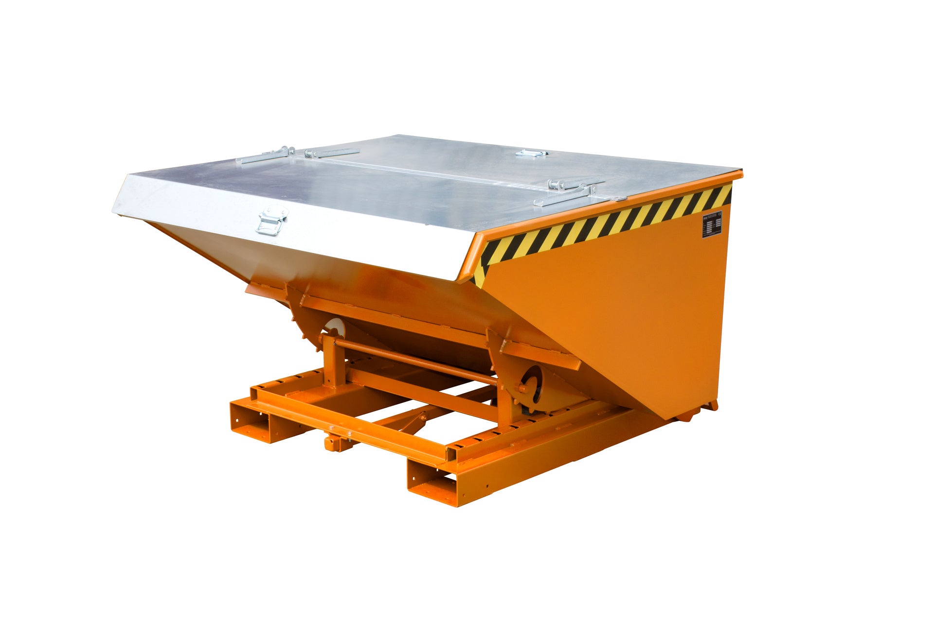 Späne-Kippbehälter S4A 600 mit Deckel