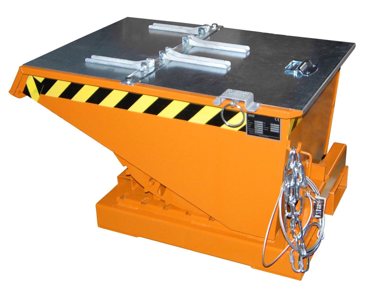 Bild mit Zubehör Kippbehälter Typ 3S/S3S mit Deckel