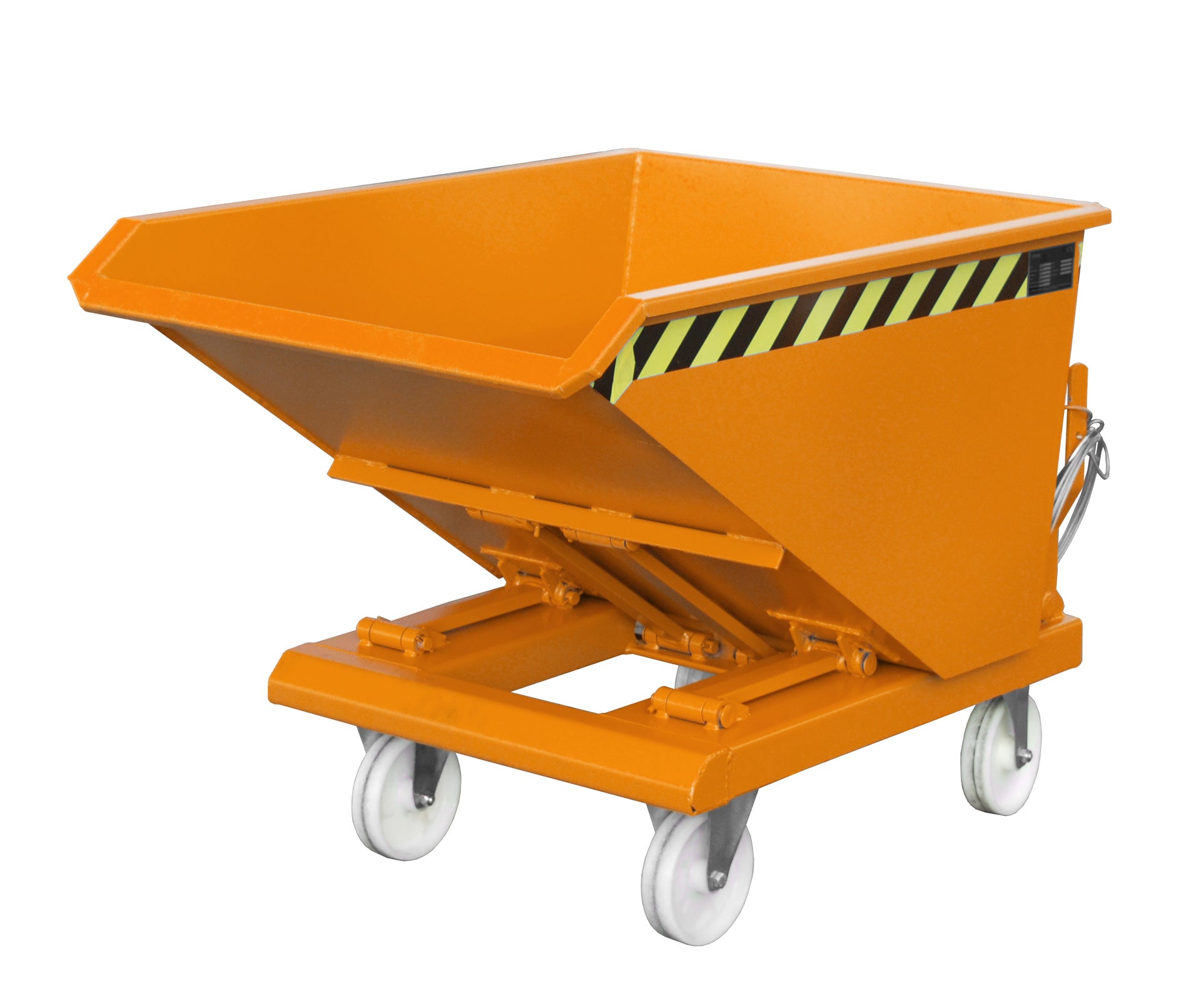 Kippbehälter NK mit Zubehör Rollen