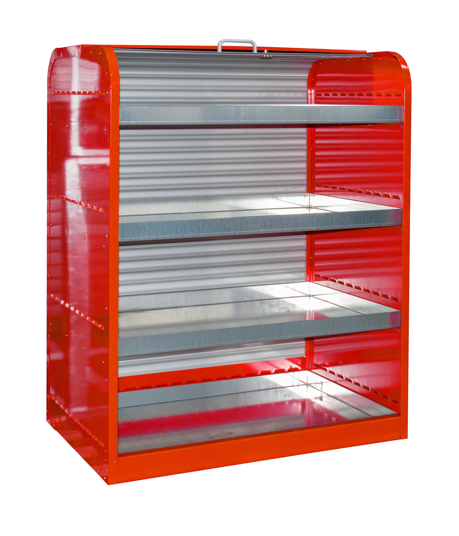 Bild Gefahrstoff-Rollladenschrank RSG-4 feuerrot