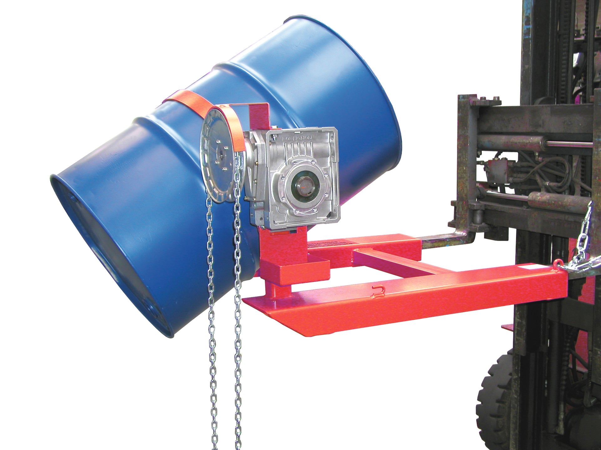 Fasskipper Typ FD-K feuerrot mit Kette