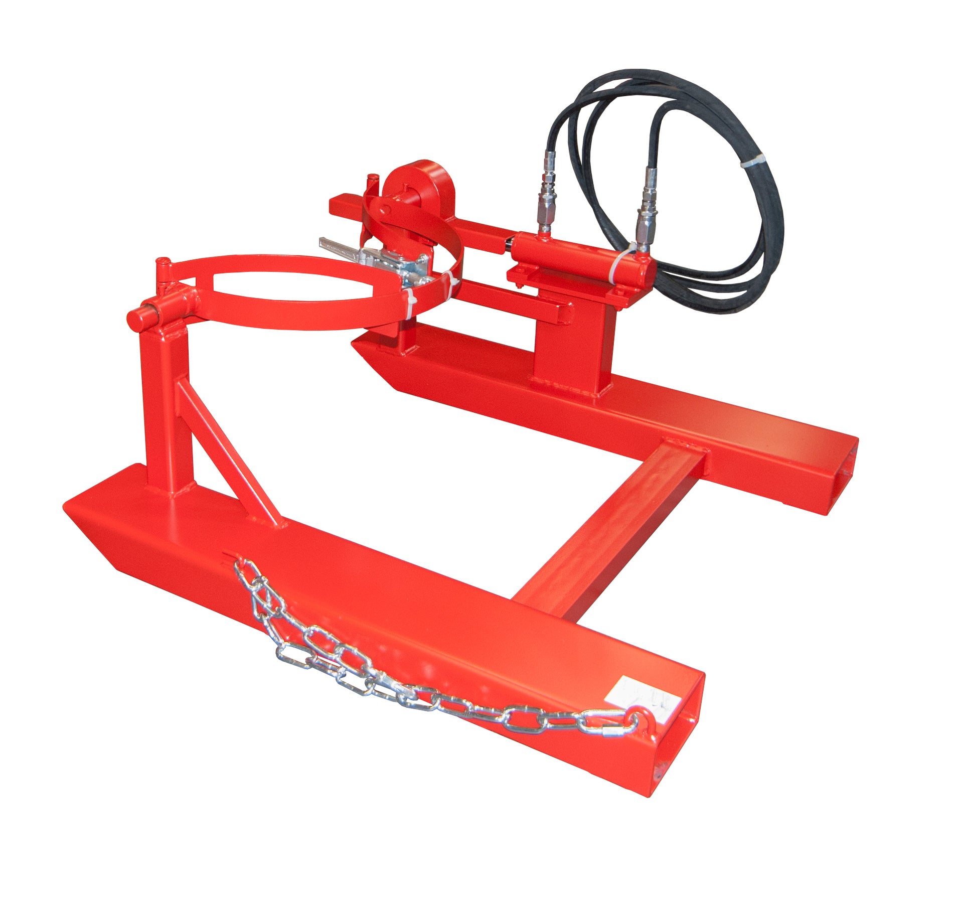 Fasskipper Typ FD-H feuerrot mit Hydraulik