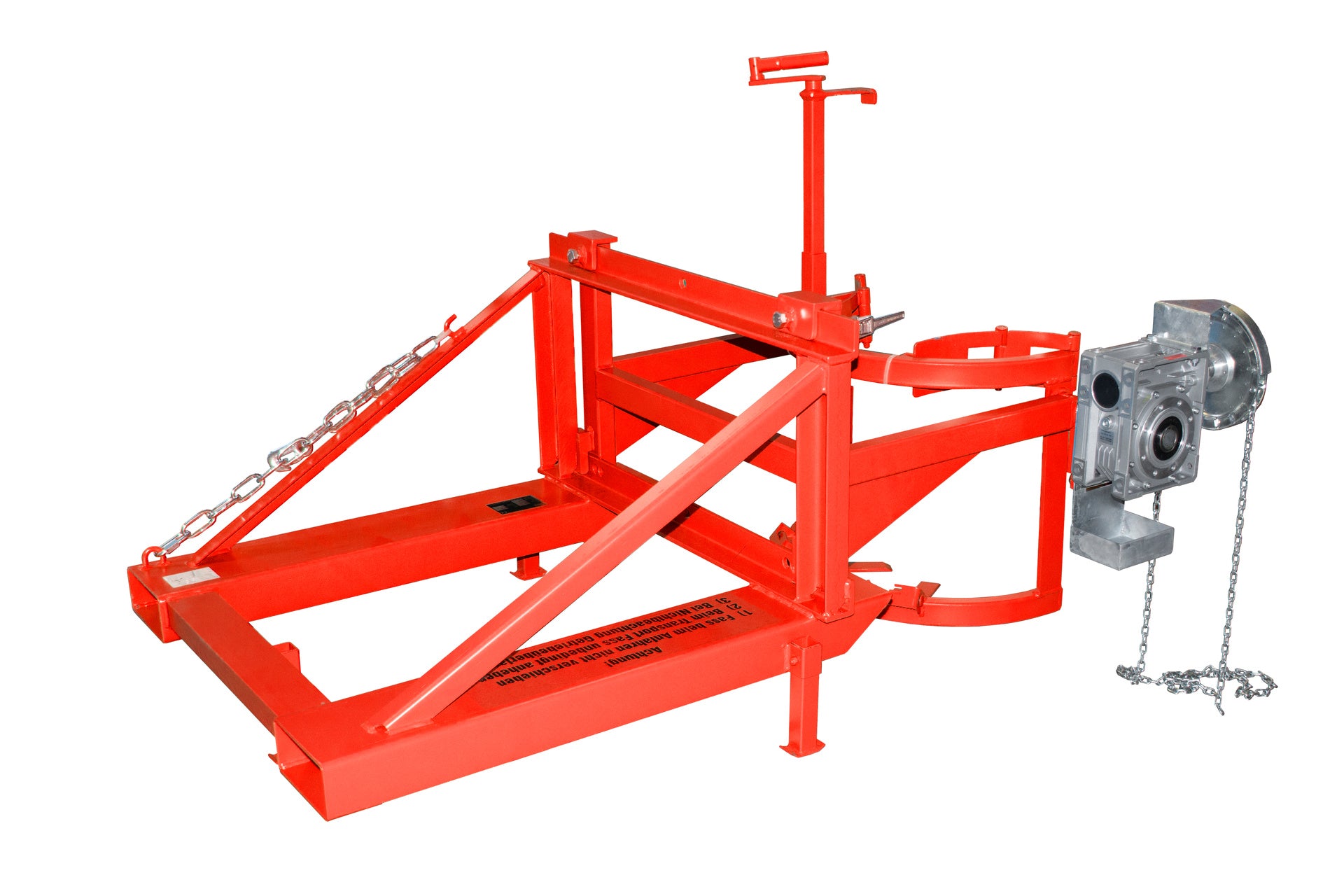 Fasskipper Typ FD/L-K mit Kette feuerrot