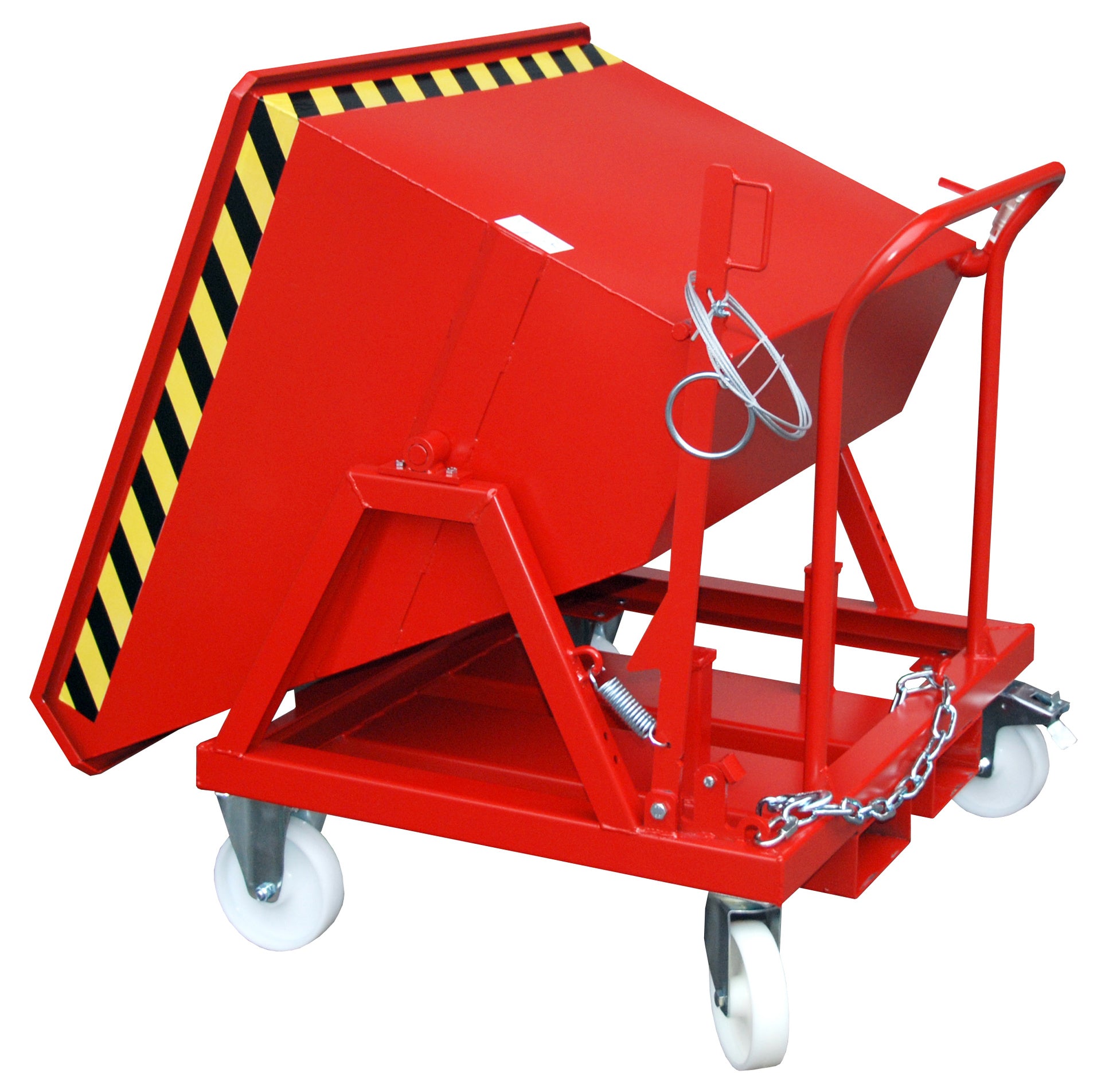 Spänemuldenkipper SKS 400 feuerrot