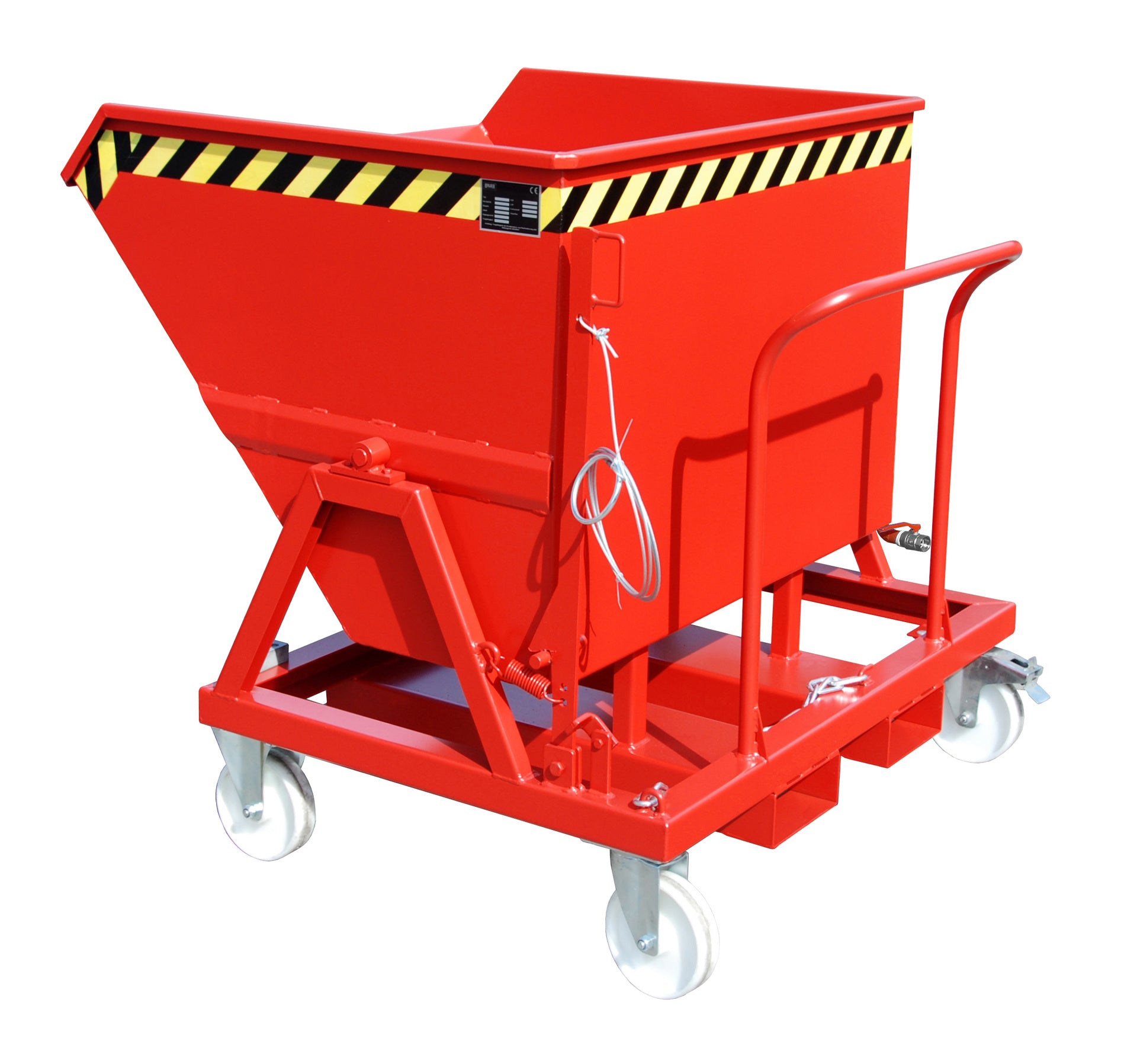 Spänemuldenkipper SKS 700 feuerrot