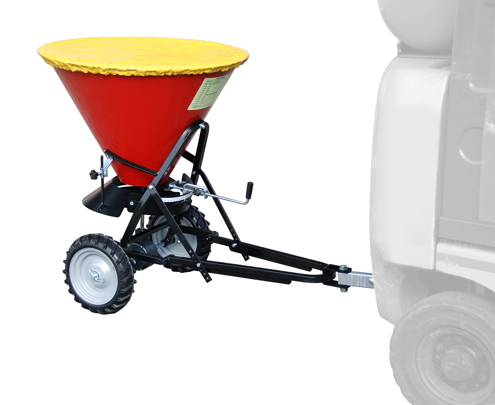 Zubehör Abdeckplane für Streuwagen Typ STW feuerrot