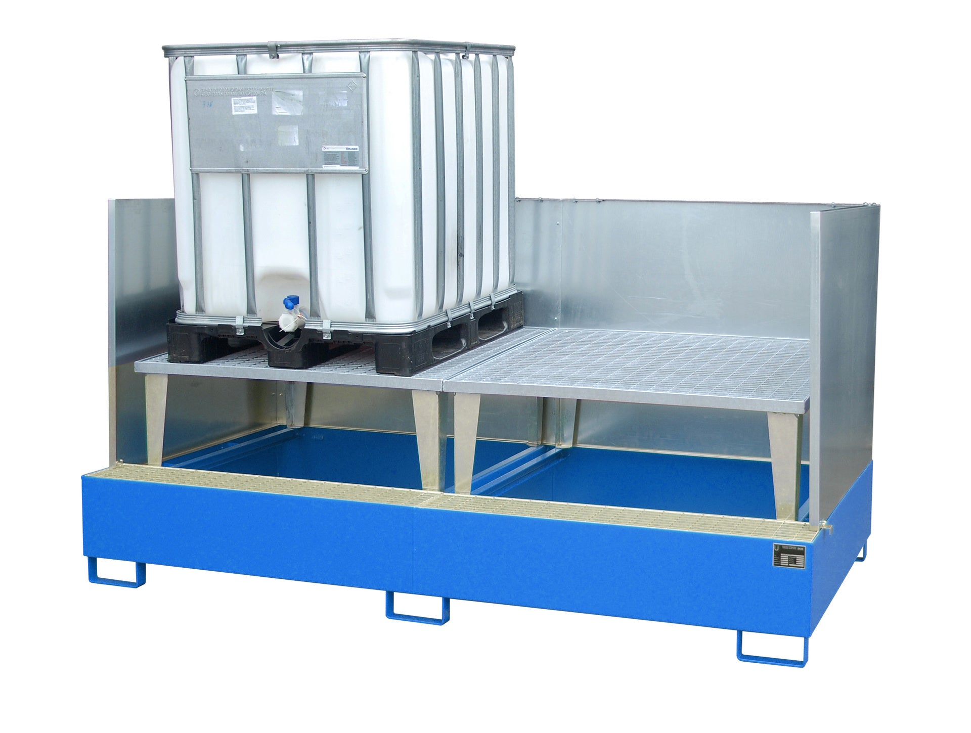 Bild Anwendung Auffangwanne AWA 1000-2 lichtblau