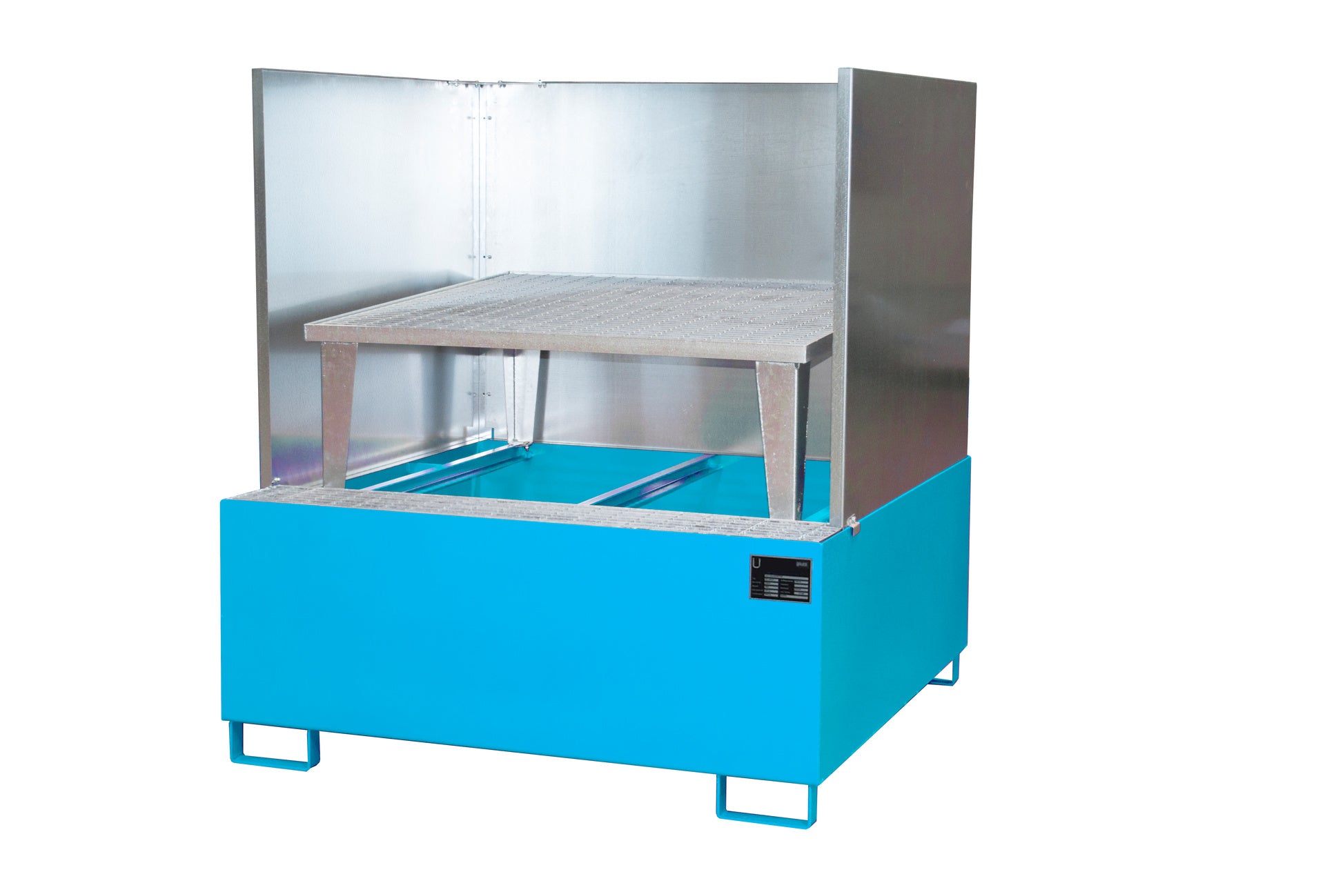 Bild Anwendung Auffangwanne AWA 1000 lichtblau