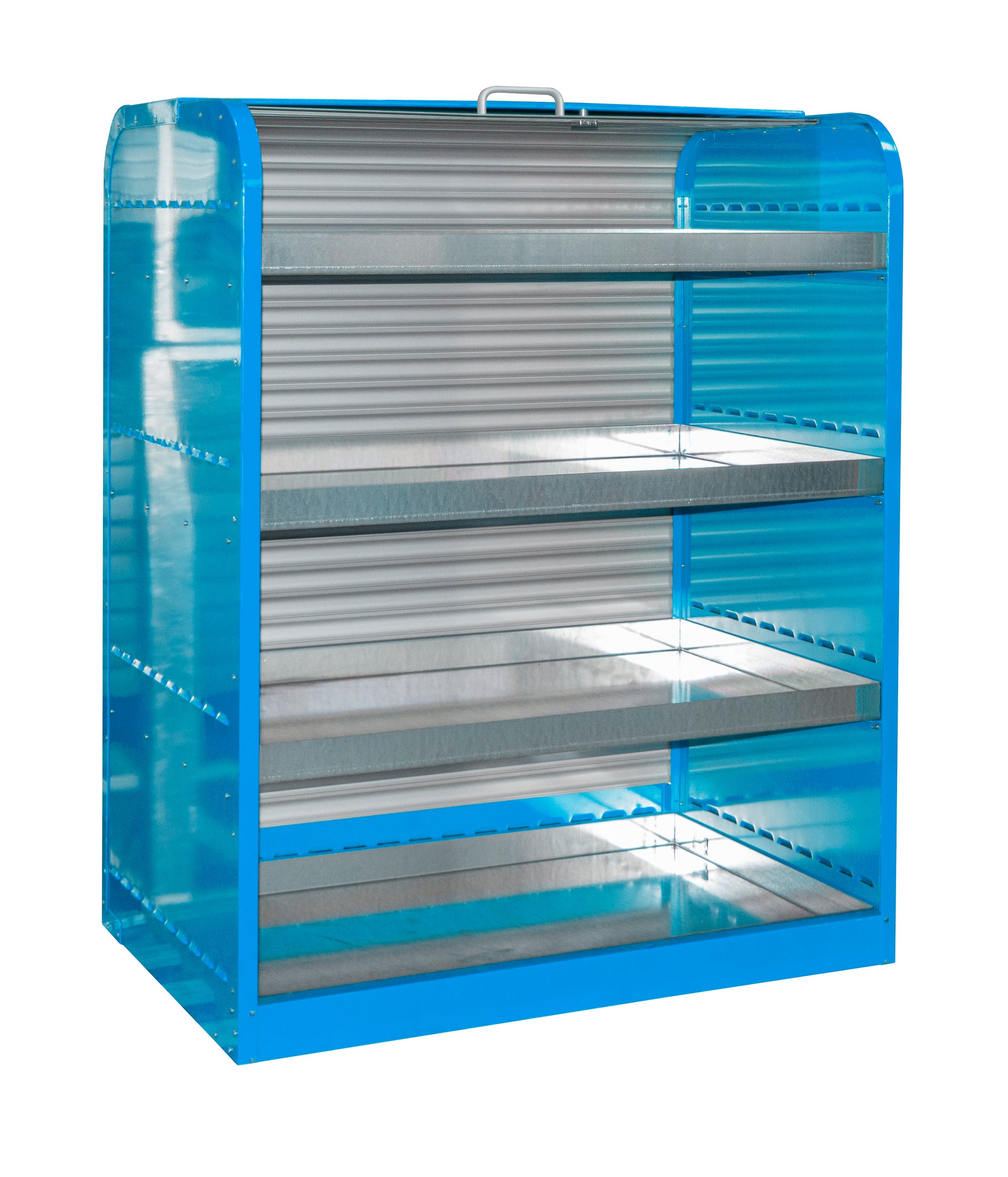Bild Gefahrstoff-Rollladenschrank RSG-4 lichtblau