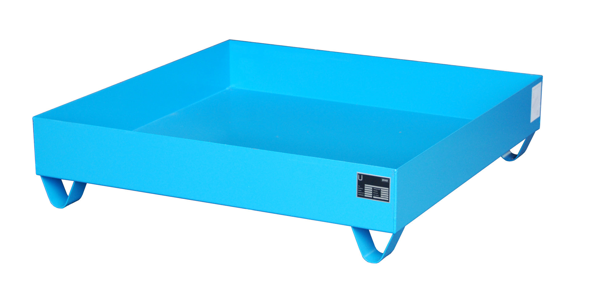 Bild Auffangwanne 2030 lichtblau mit Stützfüsse