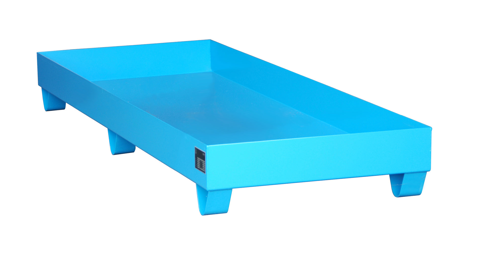 Bild Auffangwanne 2016 lichtblau mit Stützfüsse