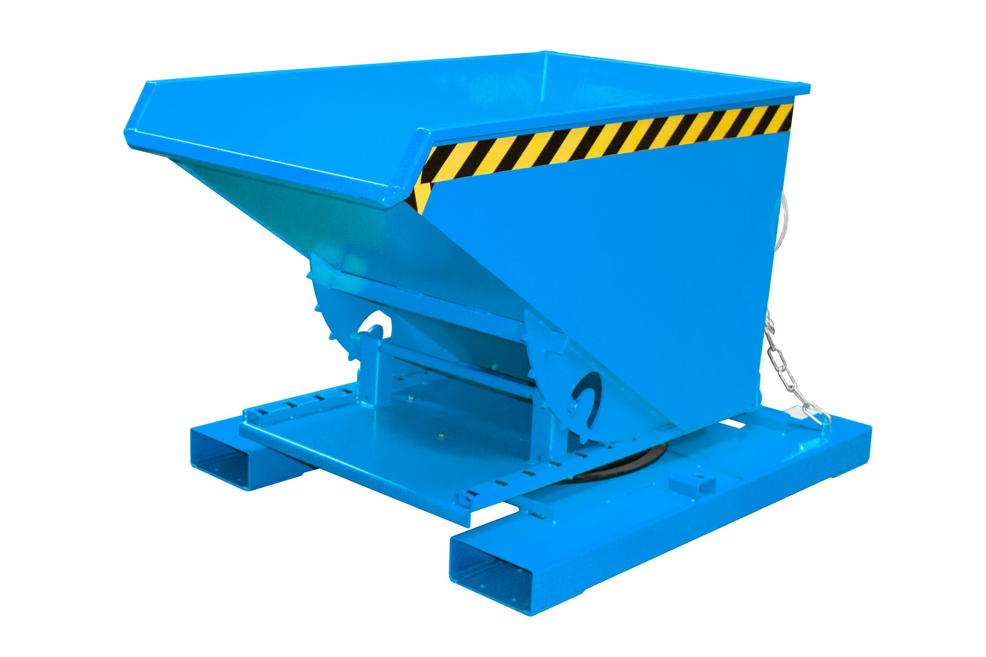 Vorderansicht Kippbehälter 3S 300 lichtblau