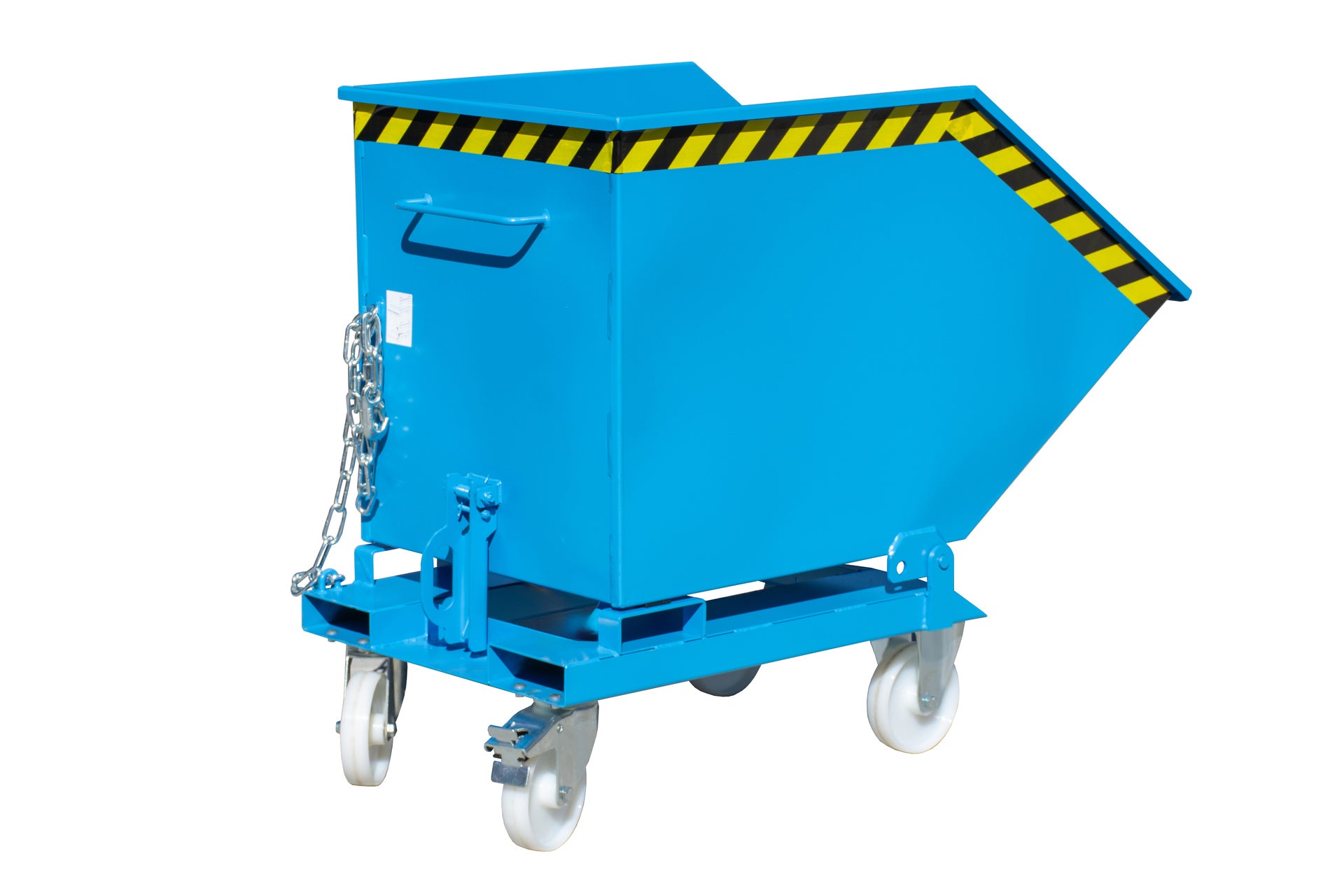 Beispiel Kippmulde mit Rädern Polyamid weiss