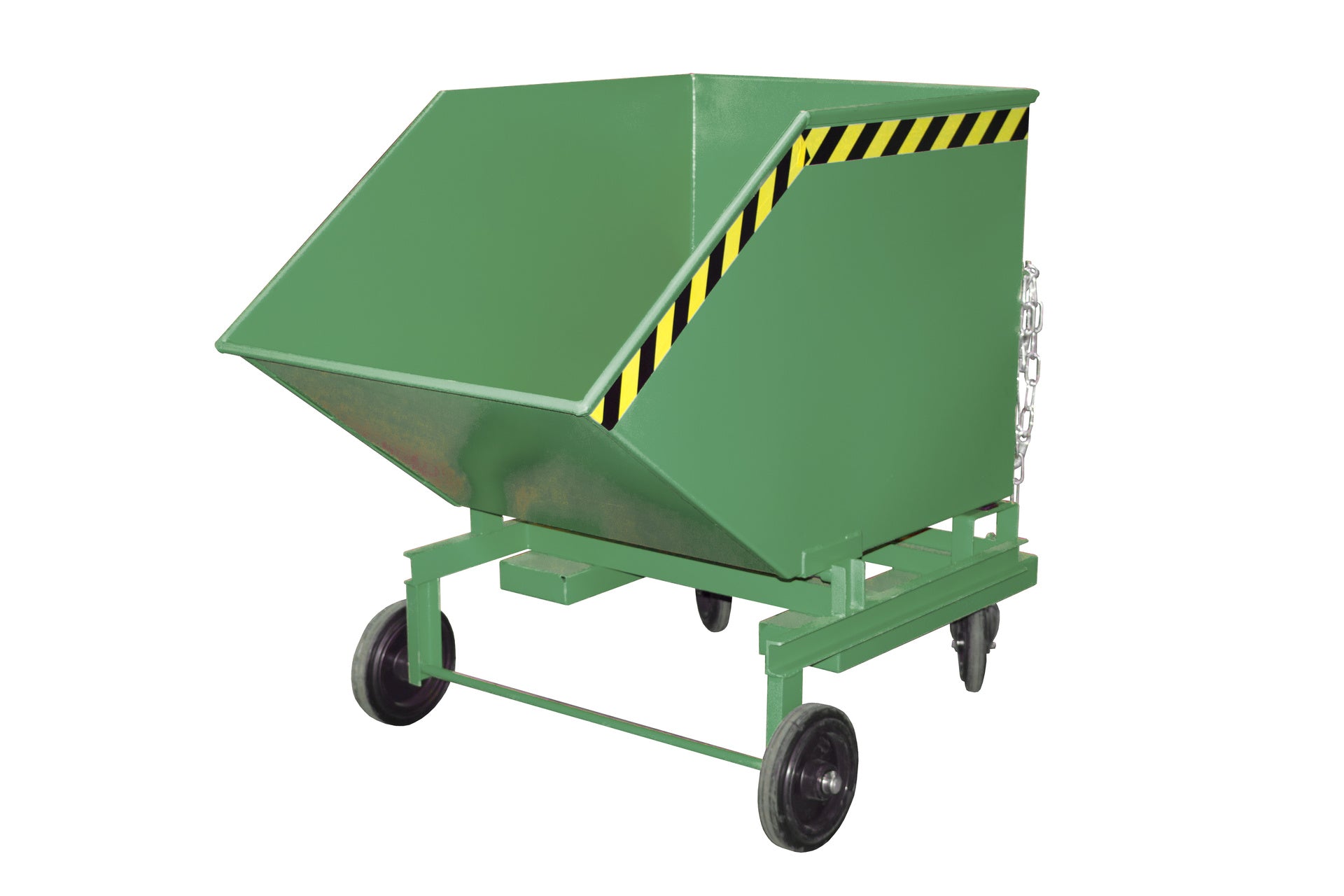 Front-Seitenansicht Kastenwagen KW-ET 600 resedagrün