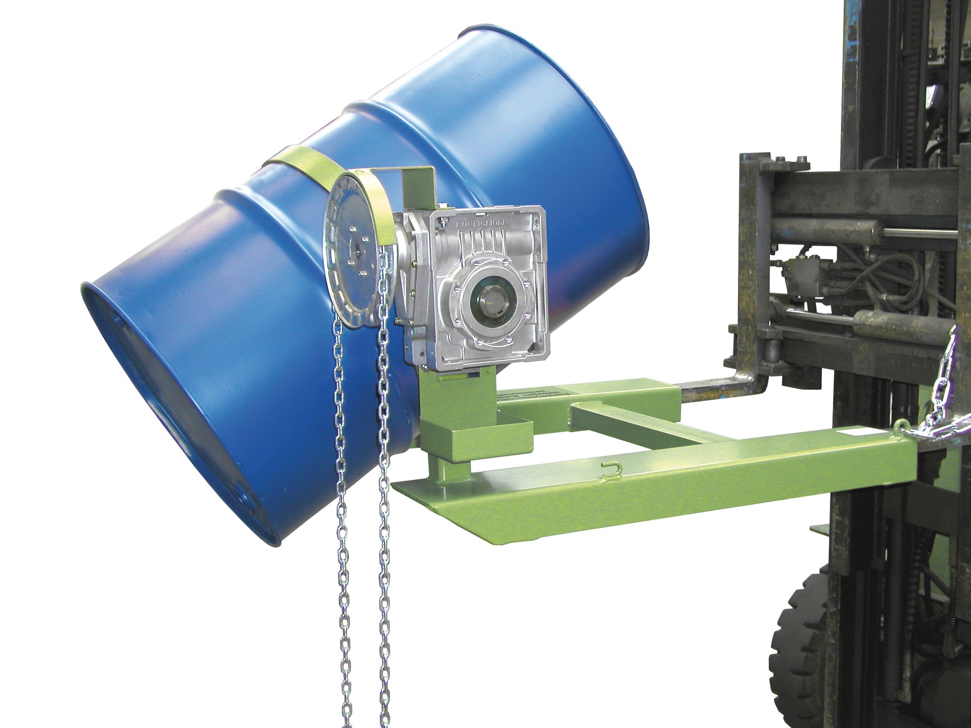 Fasskipper Typ FD-K resedagrün mit Kette