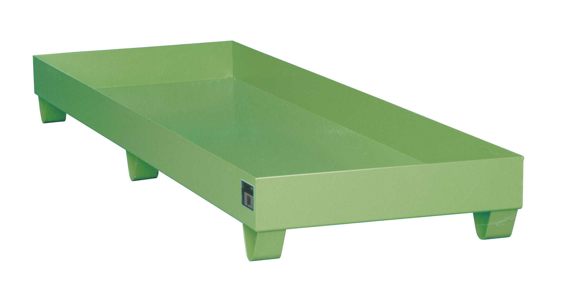 Bild Auffangwanne 2042 resedagrün mit Stützfüsse