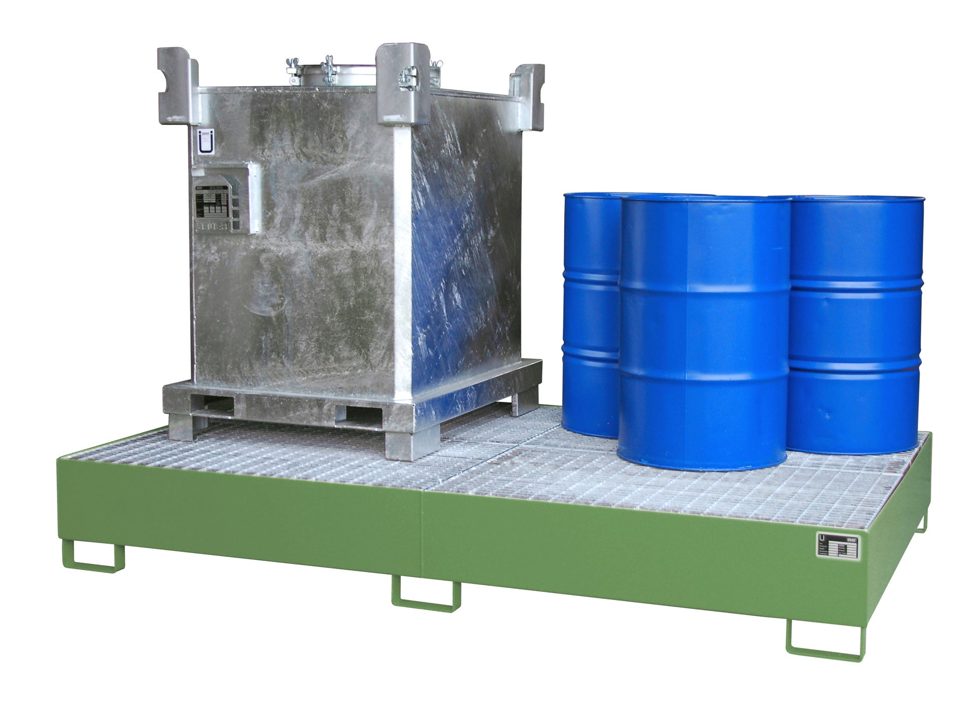 Bild Anwendung Auffangwanne AW 1000-10F resedagrün