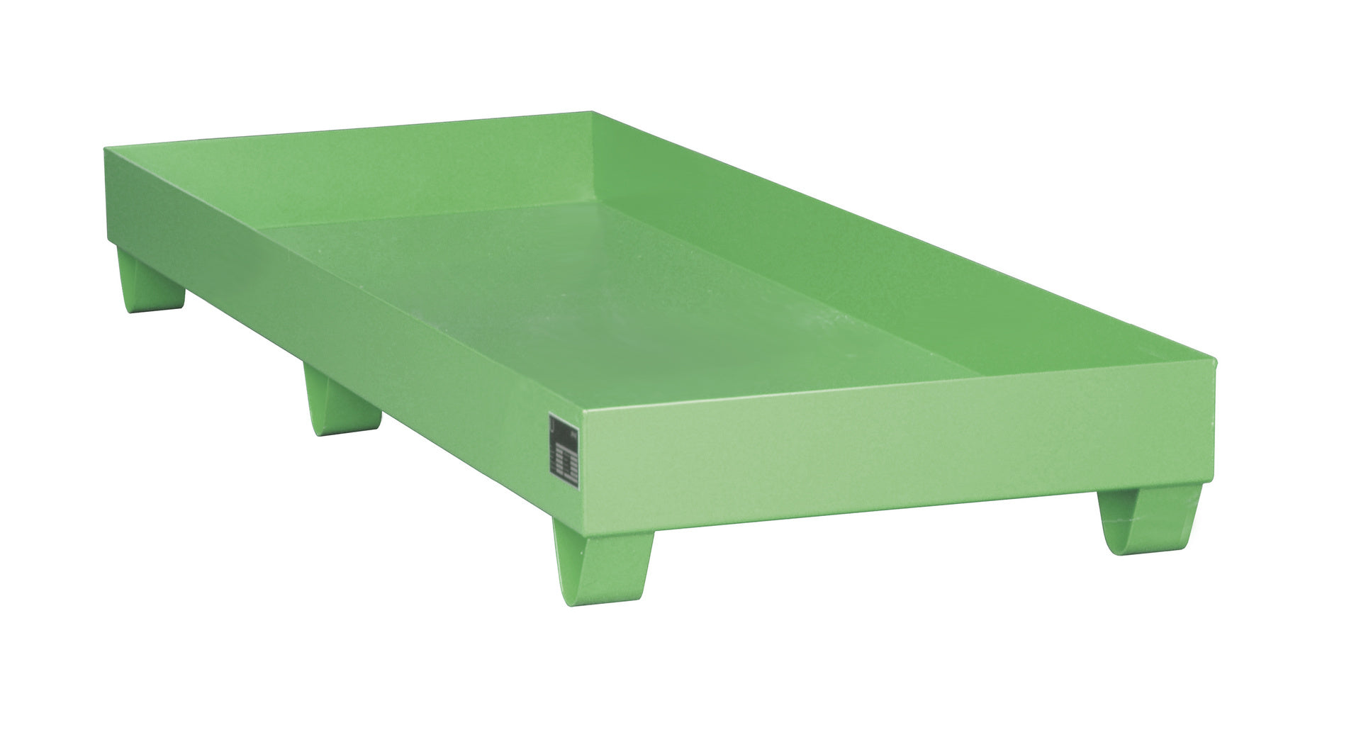 Bild Auffangwanne 2048 resedagrün mit Stützfüsse