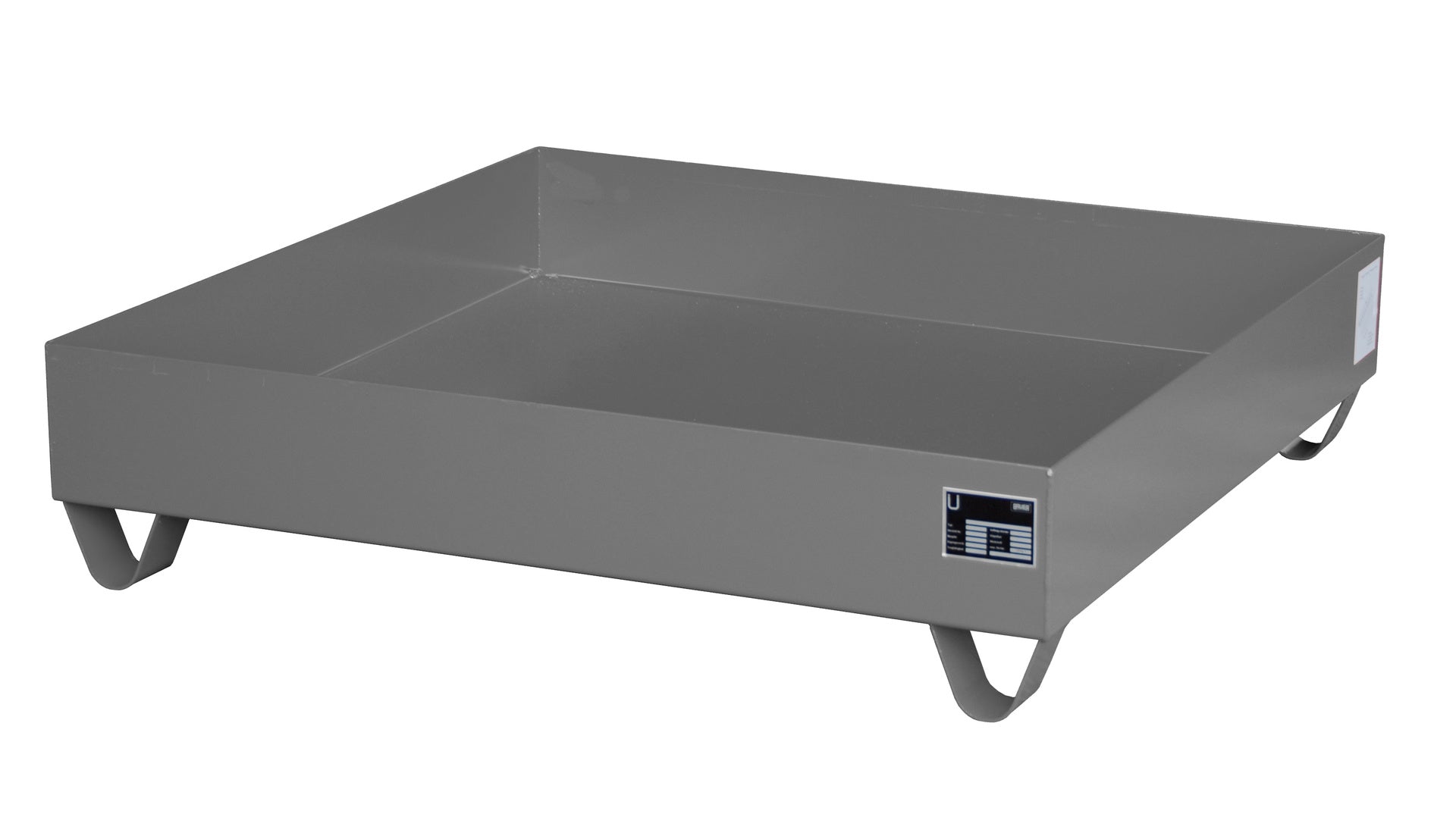 Bild Auffangwanne 2030 mausgrau mit Stützfüsser