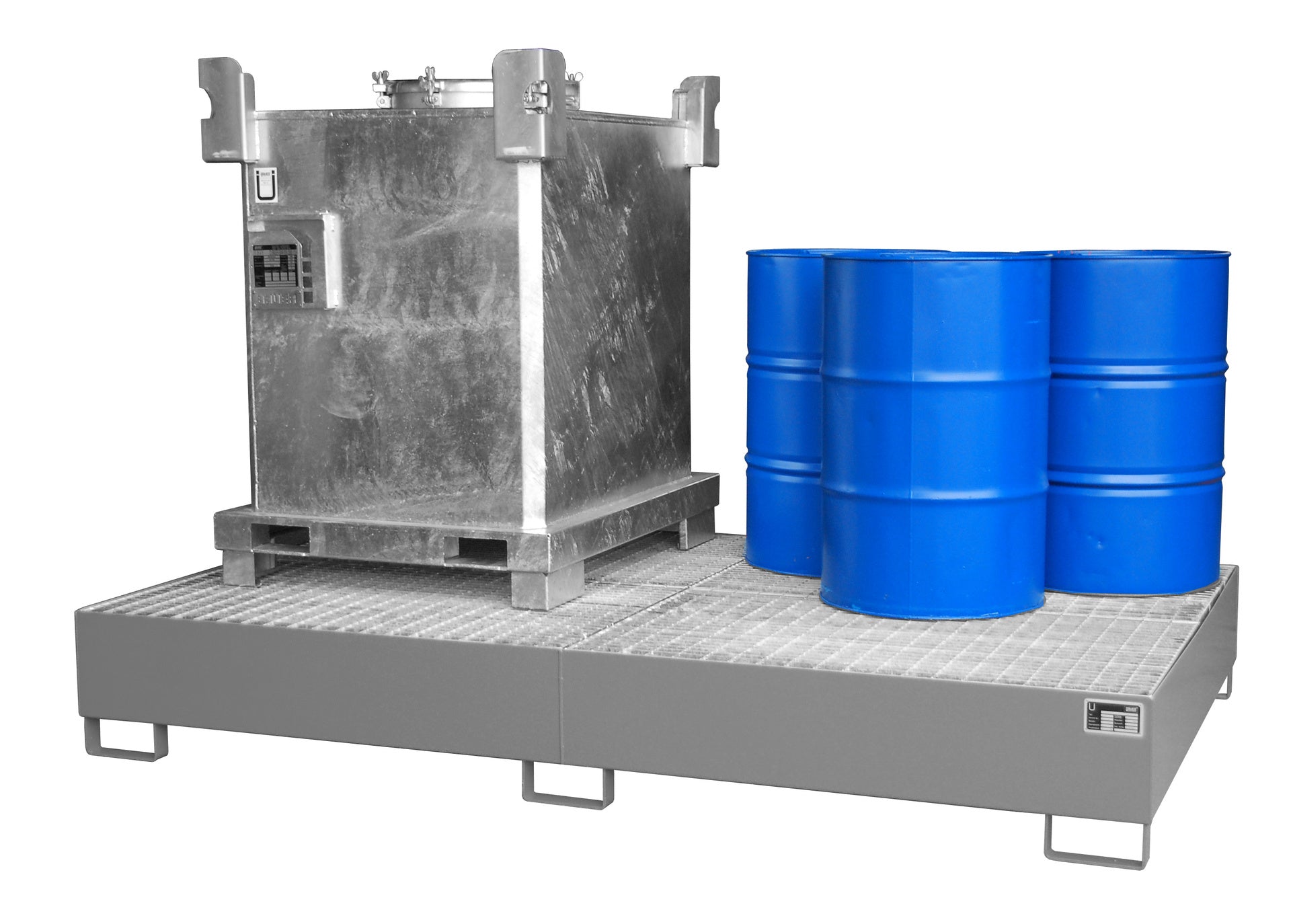 Bild Anwendung Auffangwanne AW 1000-10F mausgrau