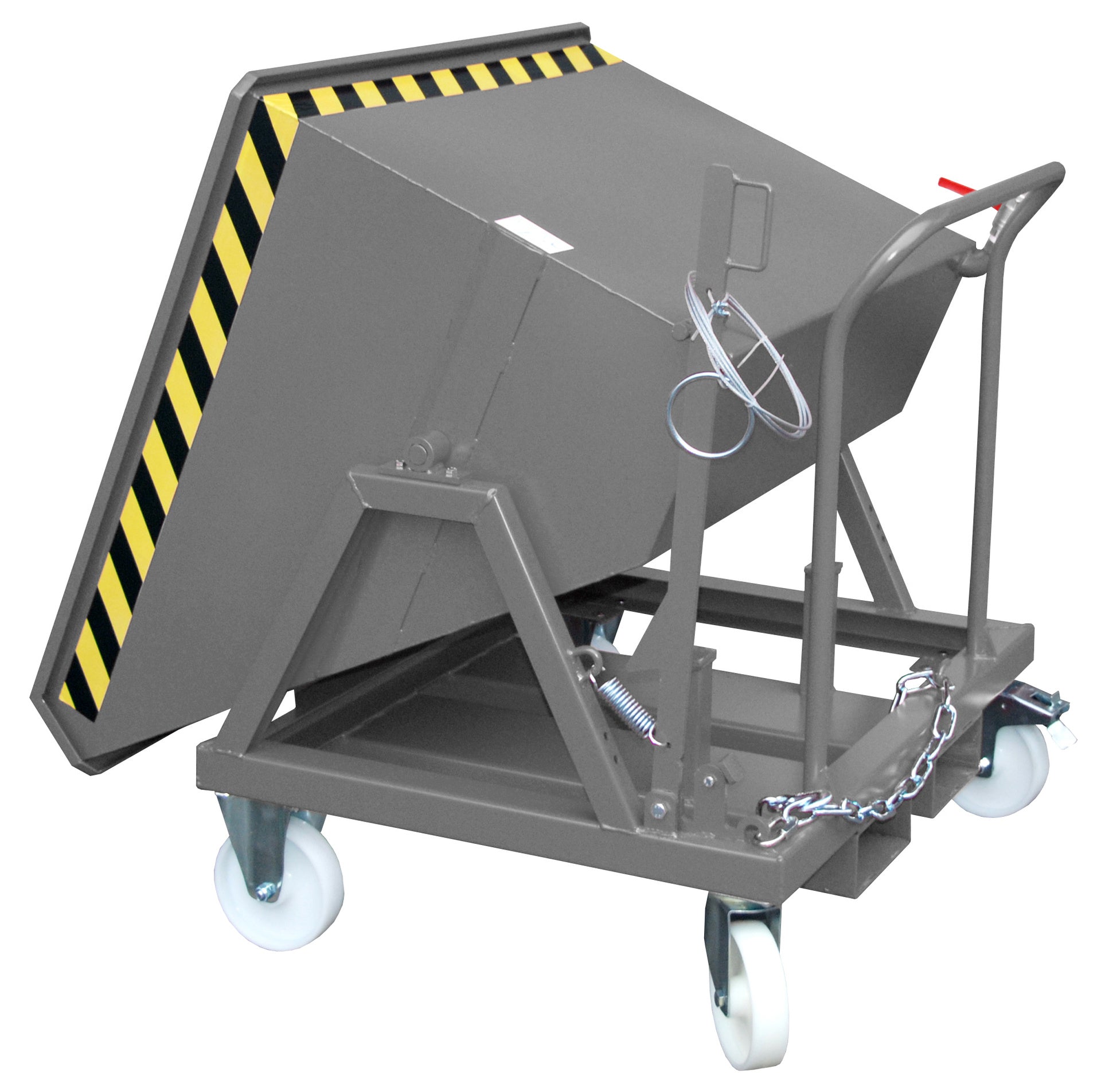 Spänemuldenkipper SKS 400 mausgrau