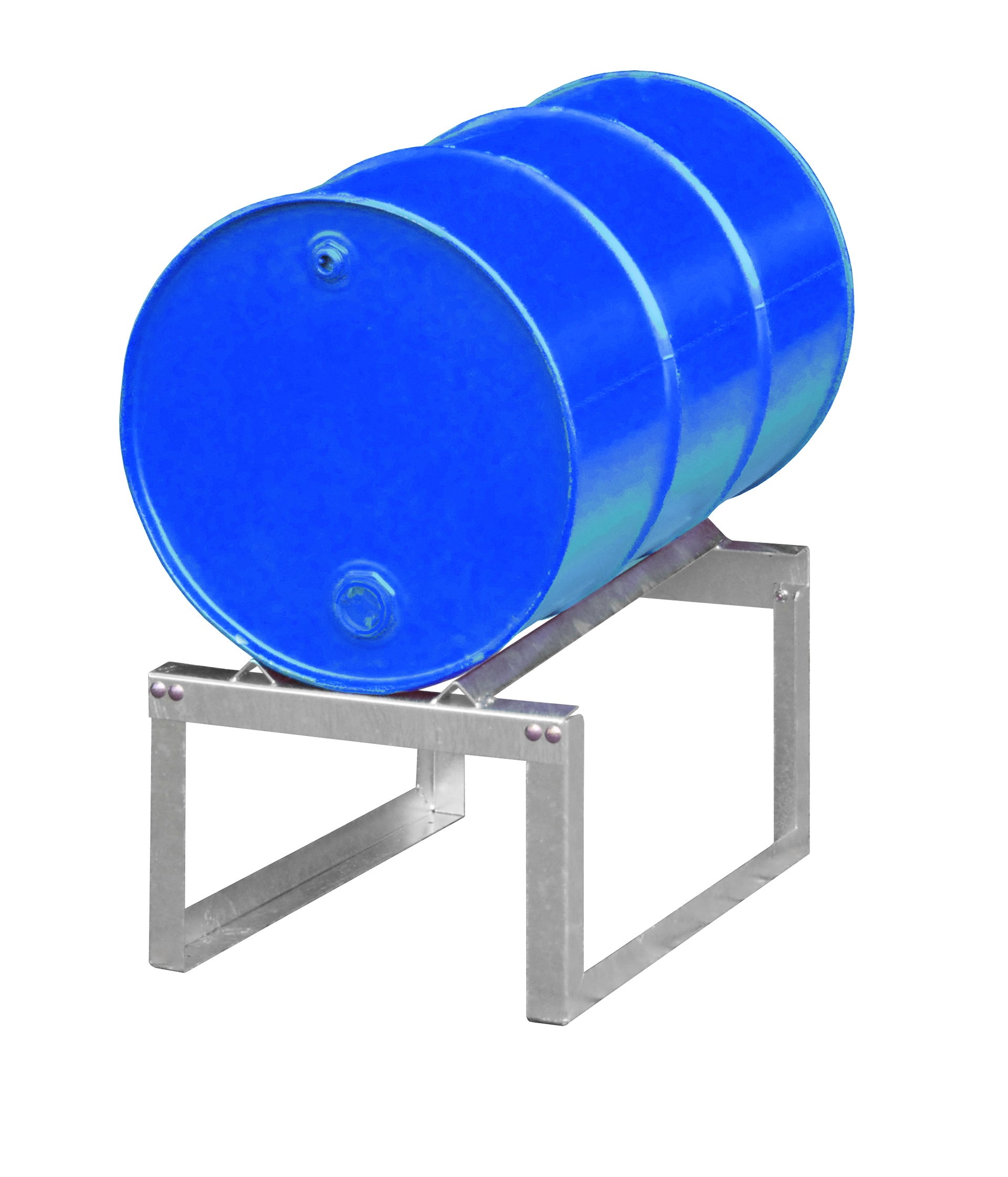 Anwendungsbeispiel Fassauflage FA-1 für ein 200 ltr. Fass