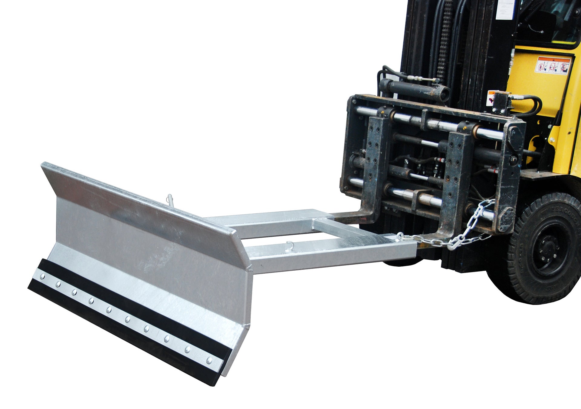 Schneeschieber SCH-L-1500 feuerverzinkt am Stapler