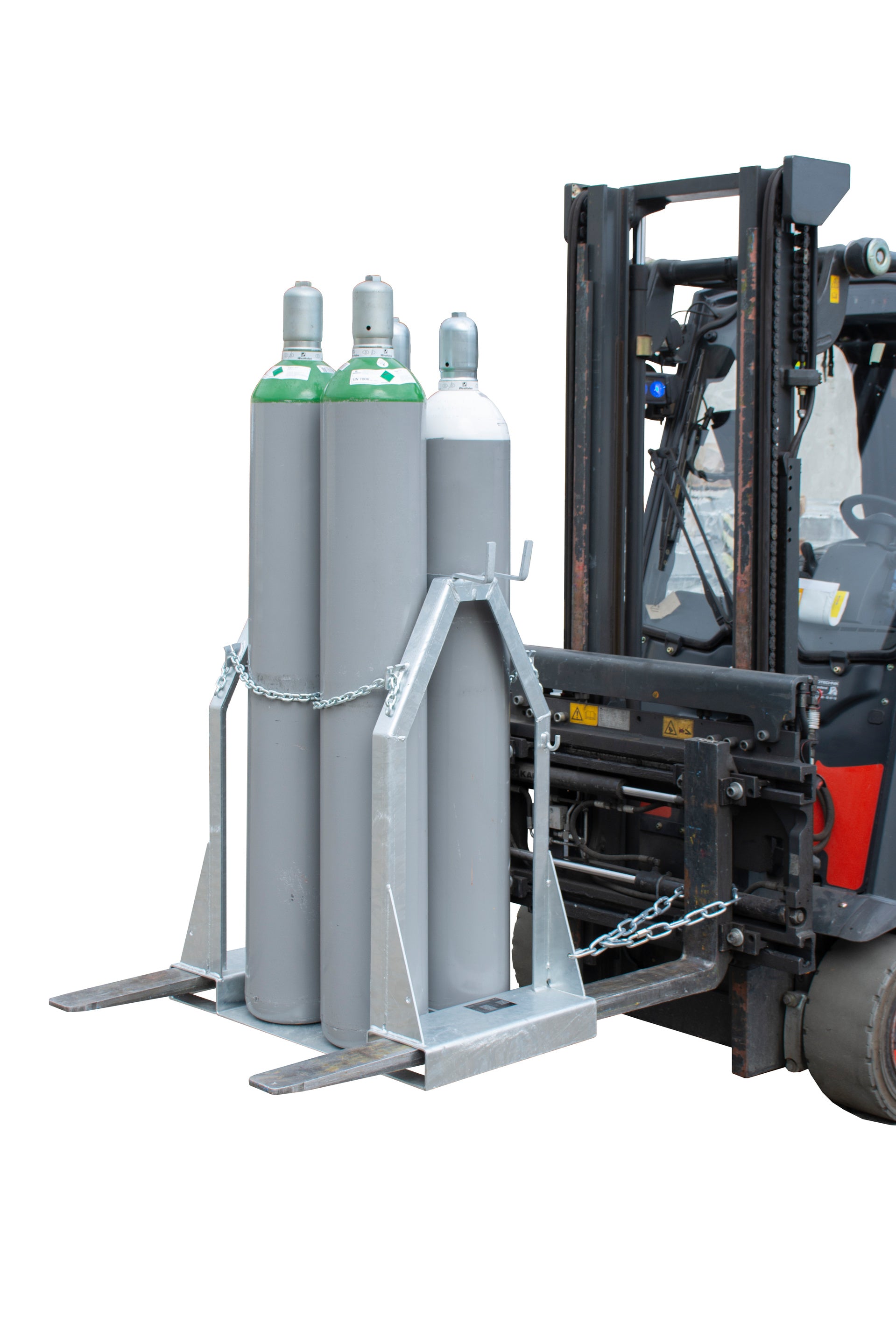 Bild Anwendung Gasflaschen-Palette SFP-4 feuerverzinkt