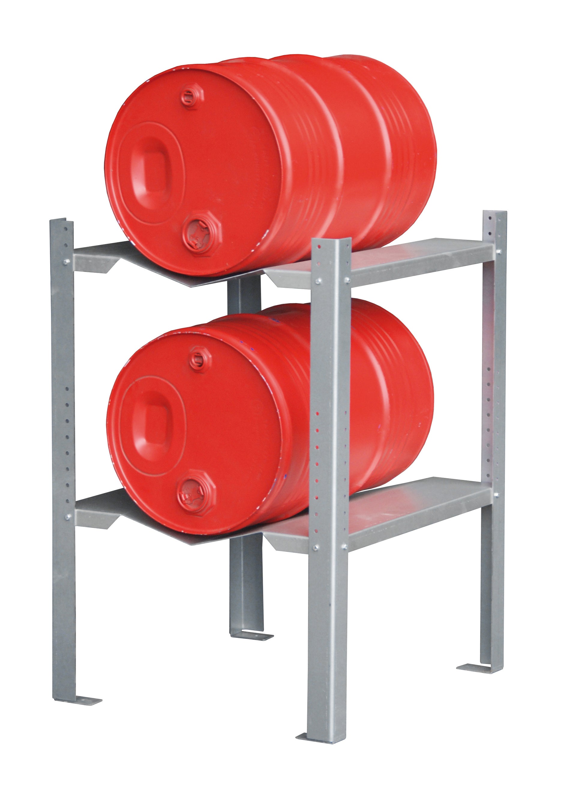 Gebinderegal GR-C mit zwei Fassauflagen