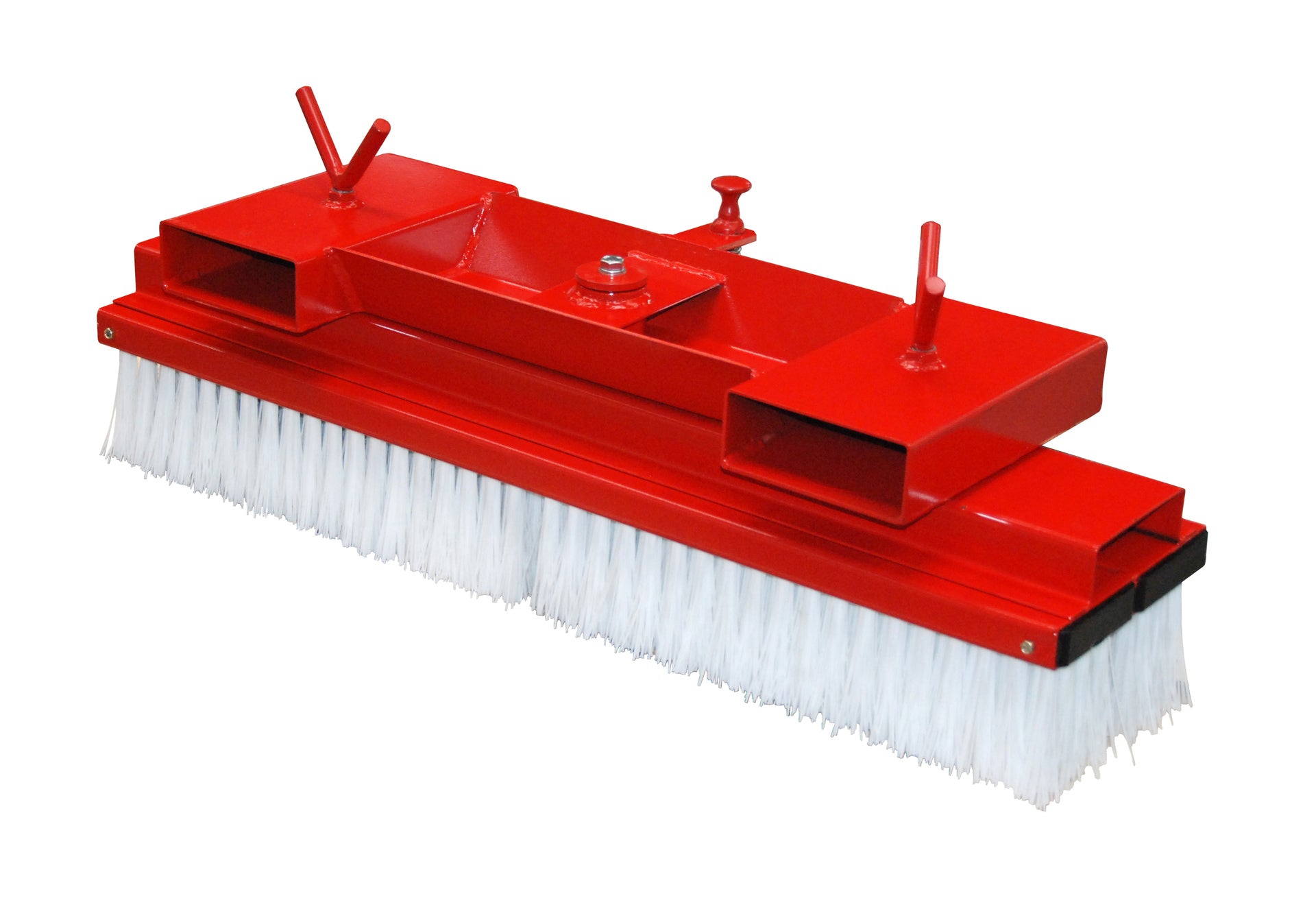Gabelstapler-Kehrbesen SKB, lackiert, Feuerrot