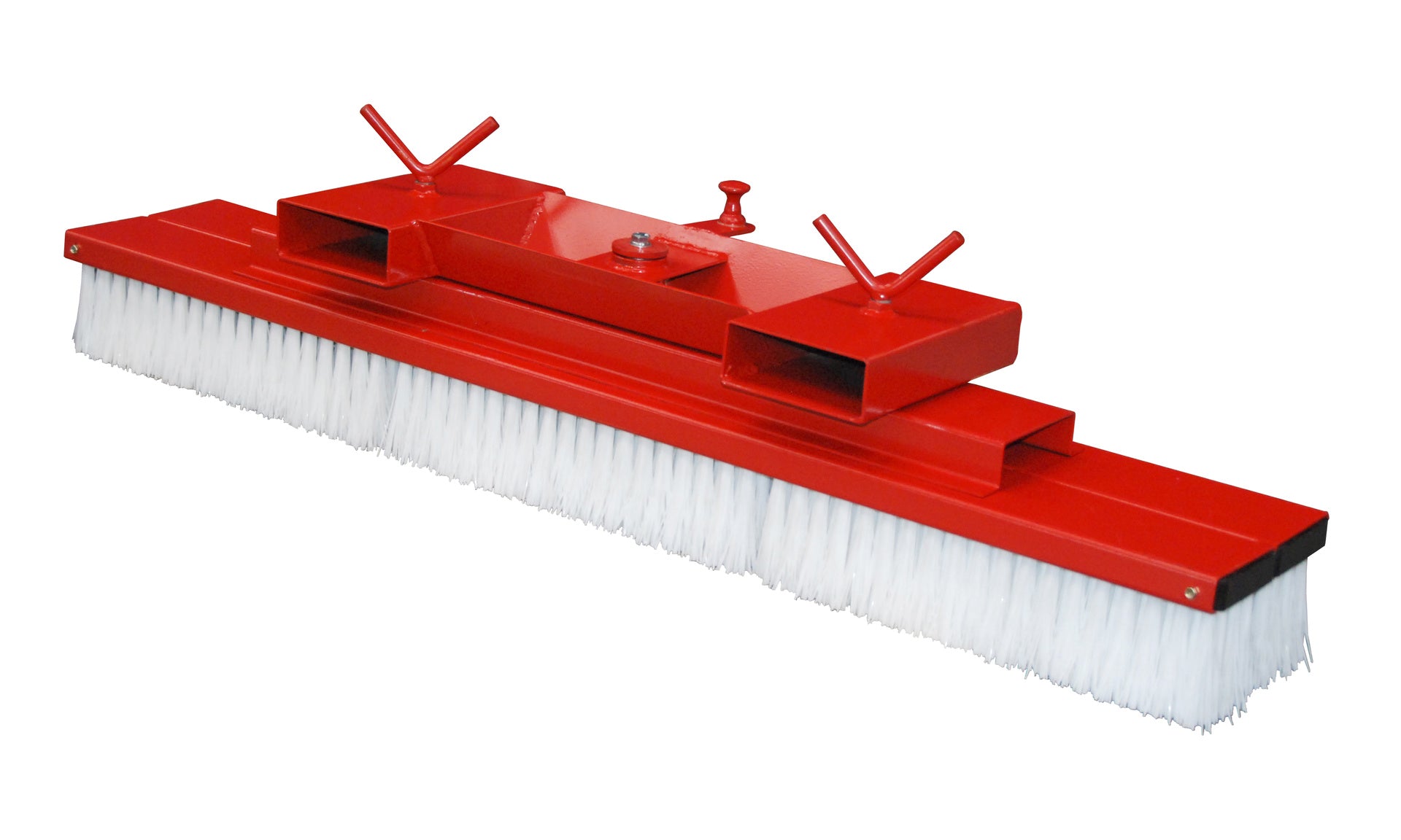 Gabelstapler-Kehrbesen SKB, lackiert, Feuerrot