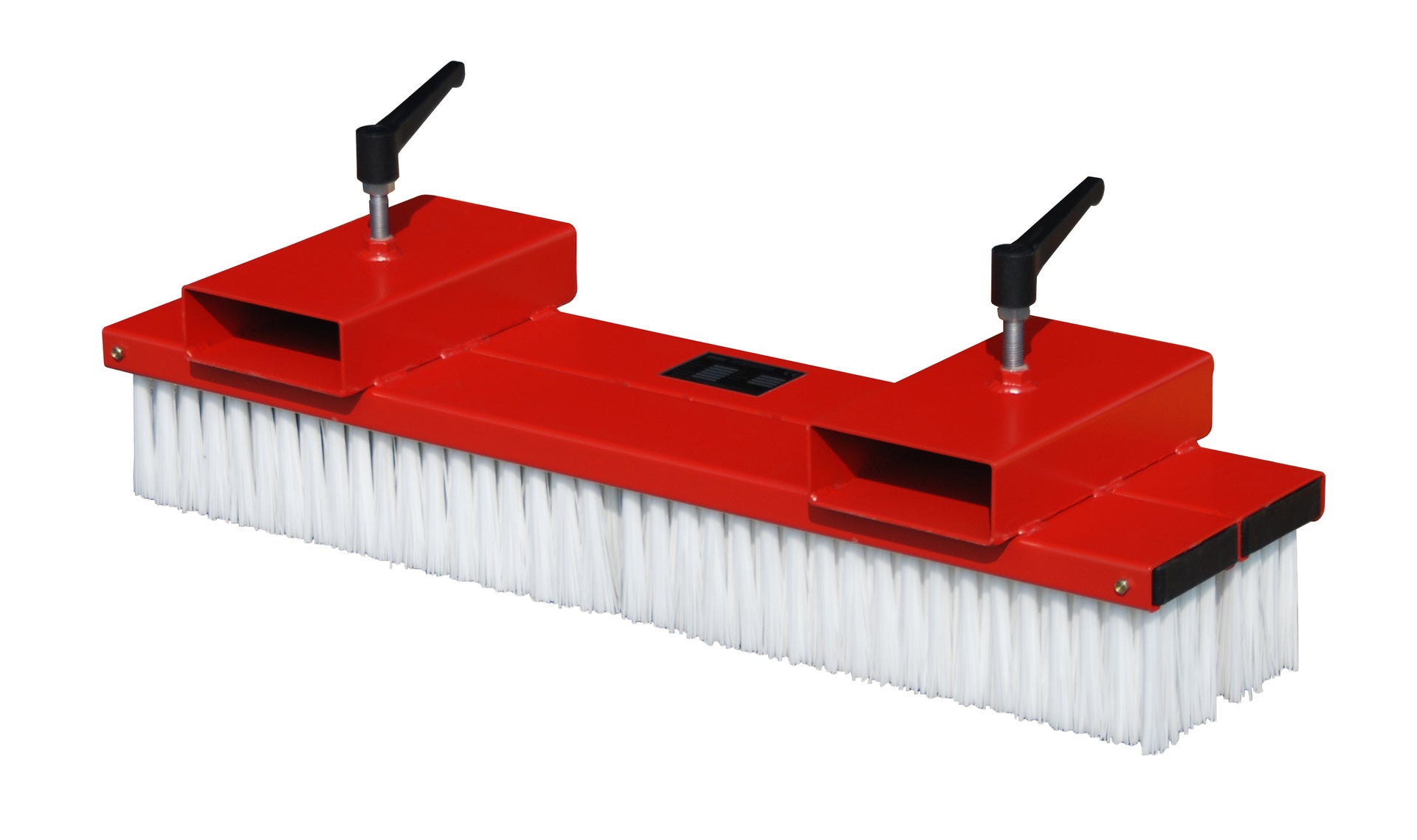 Gabelstapler-Kehrbesen SKB-O, lackiert, Feuerrot