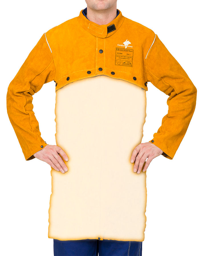 Schulterjacke Leder GB - Vorderansicht