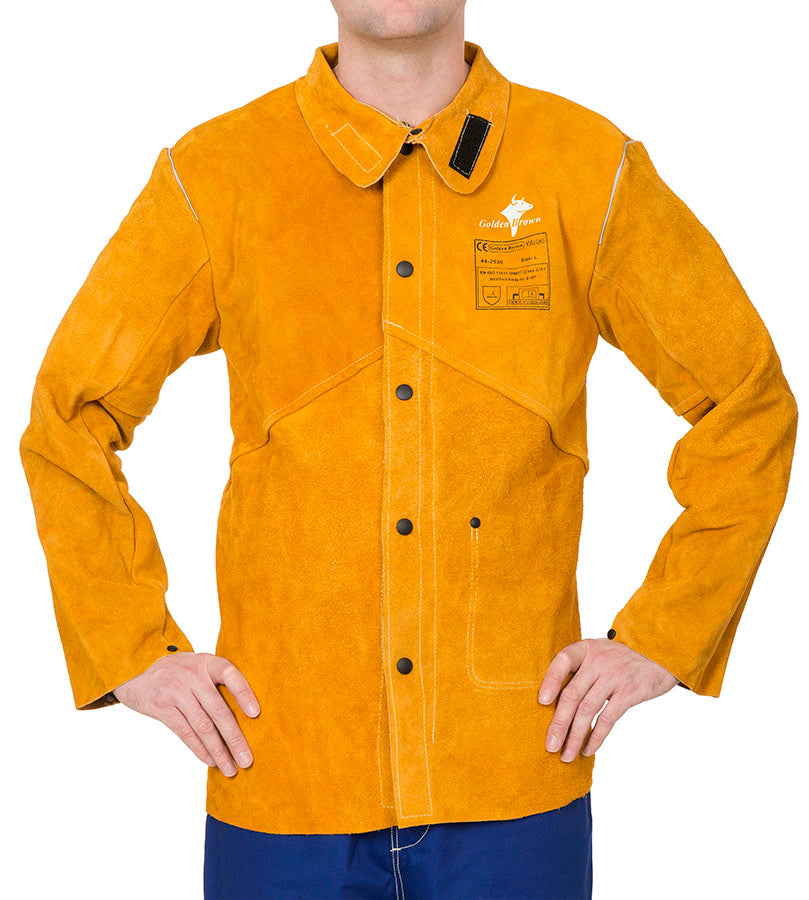 Schweißerjacke Leder