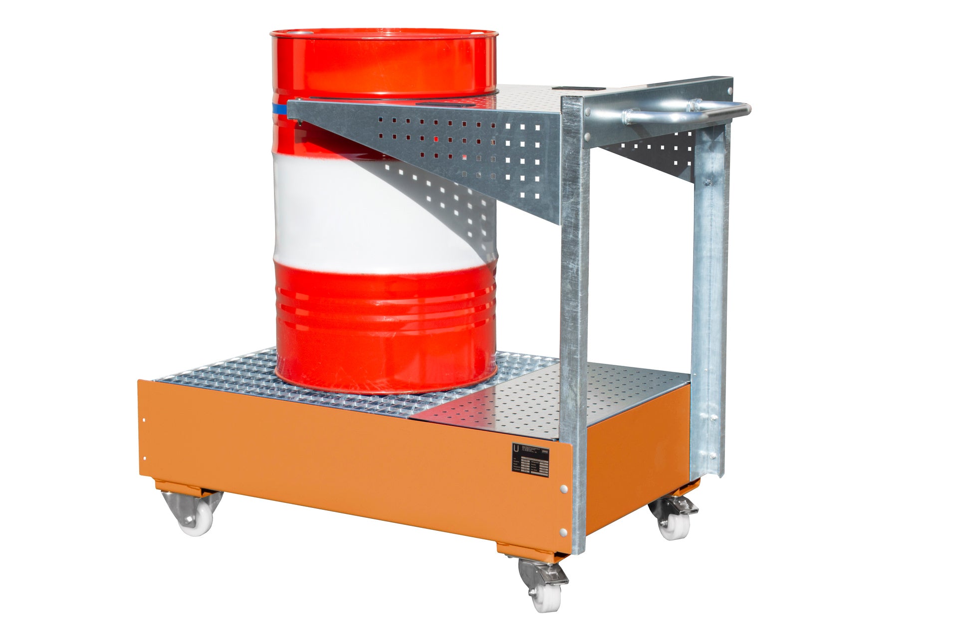 Bild Fahrbare Auffangwanne LPW 200-4 gelborange