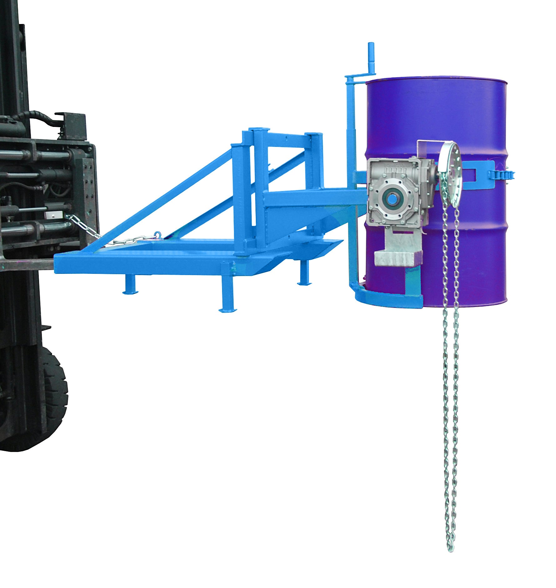 Fasskipper Typ FD/L-K mit Kette lichtblau