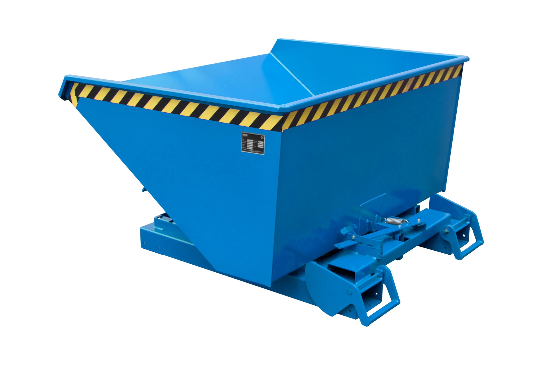 Kippbehälter 4A 900 lichtblau Rückansicht