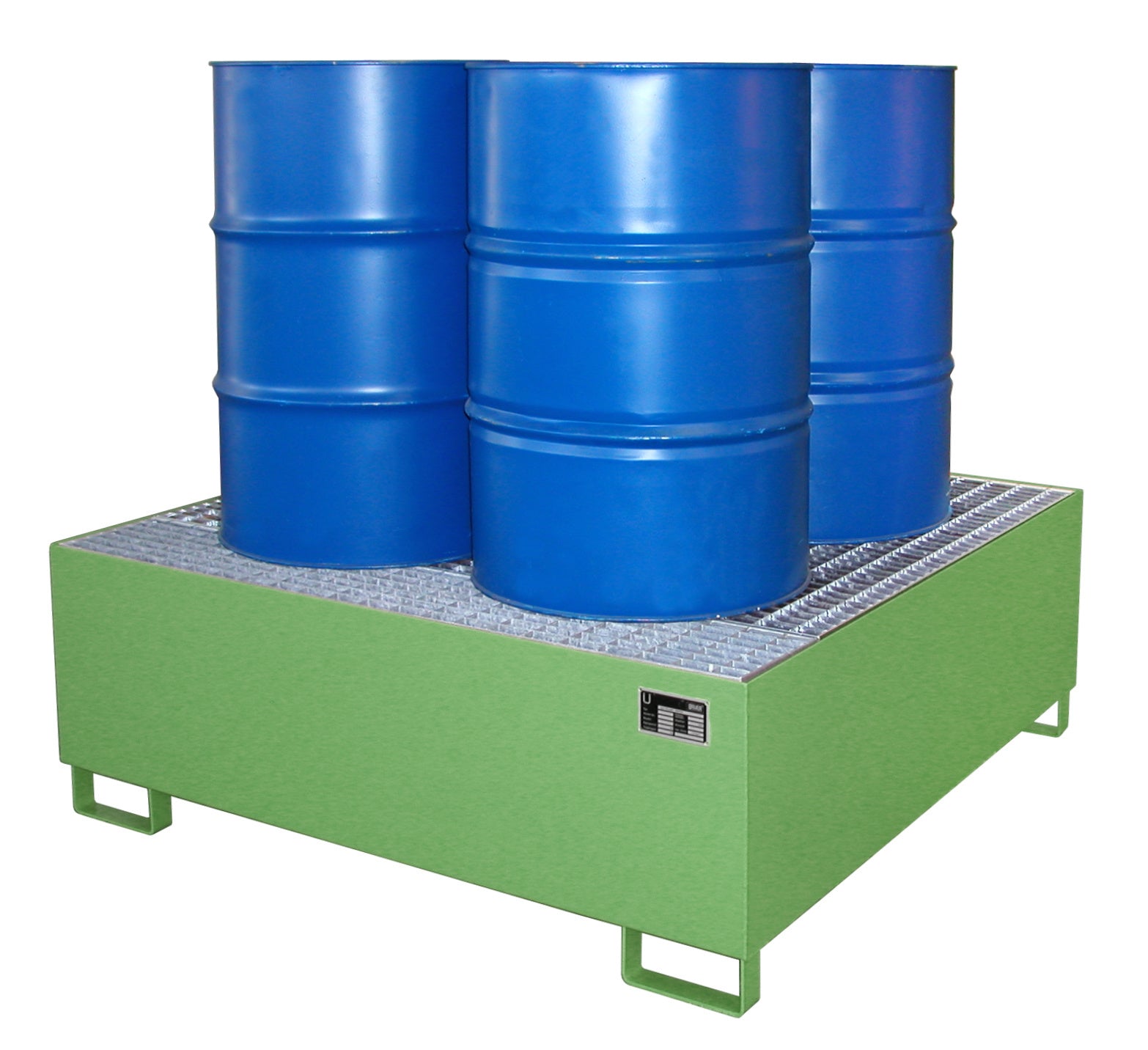 Bild Anwendung Auffangwanne AW 800 resedagrün