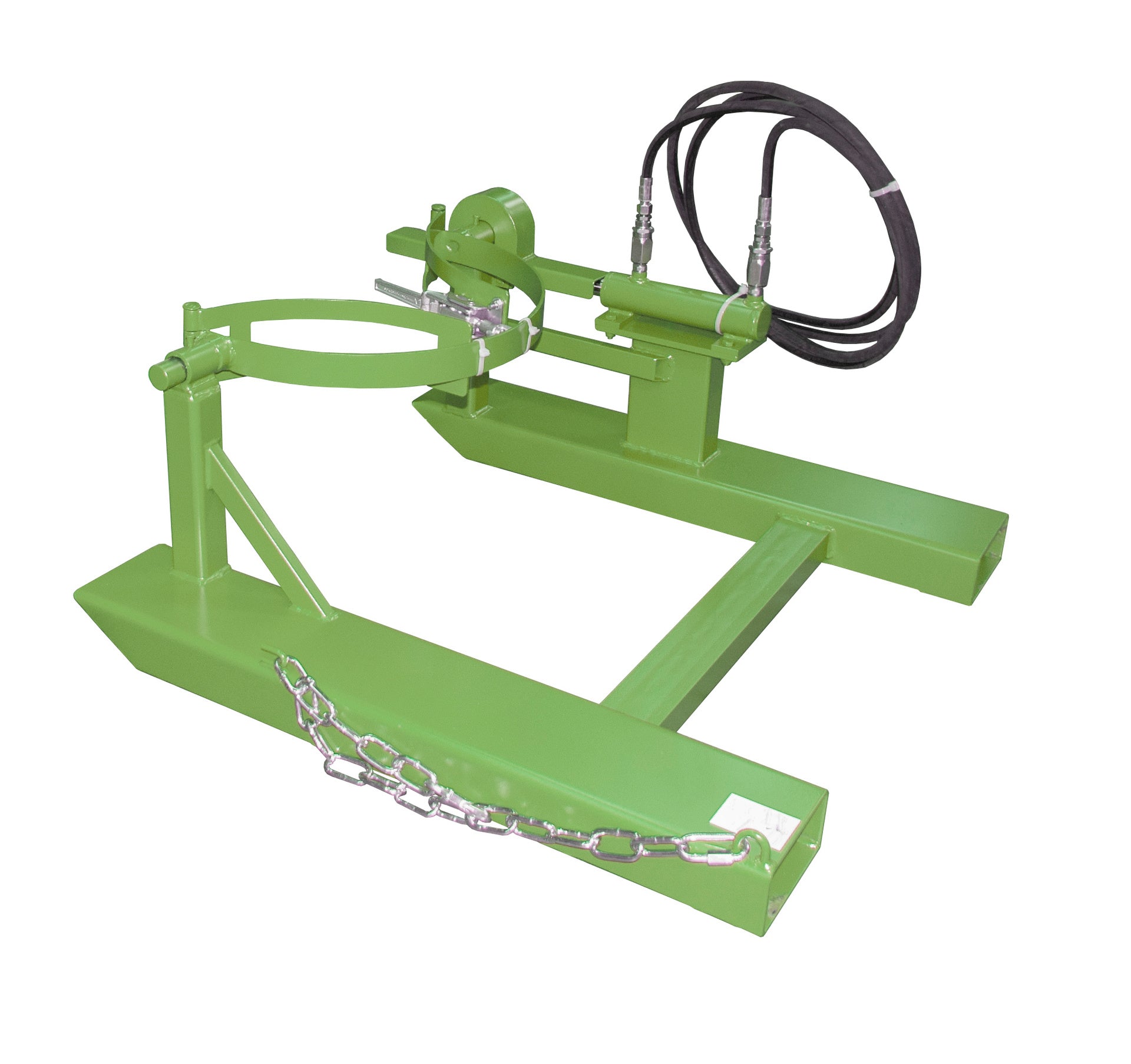 Fasskipper Typ FD-H resedagrün mit Hydraulik